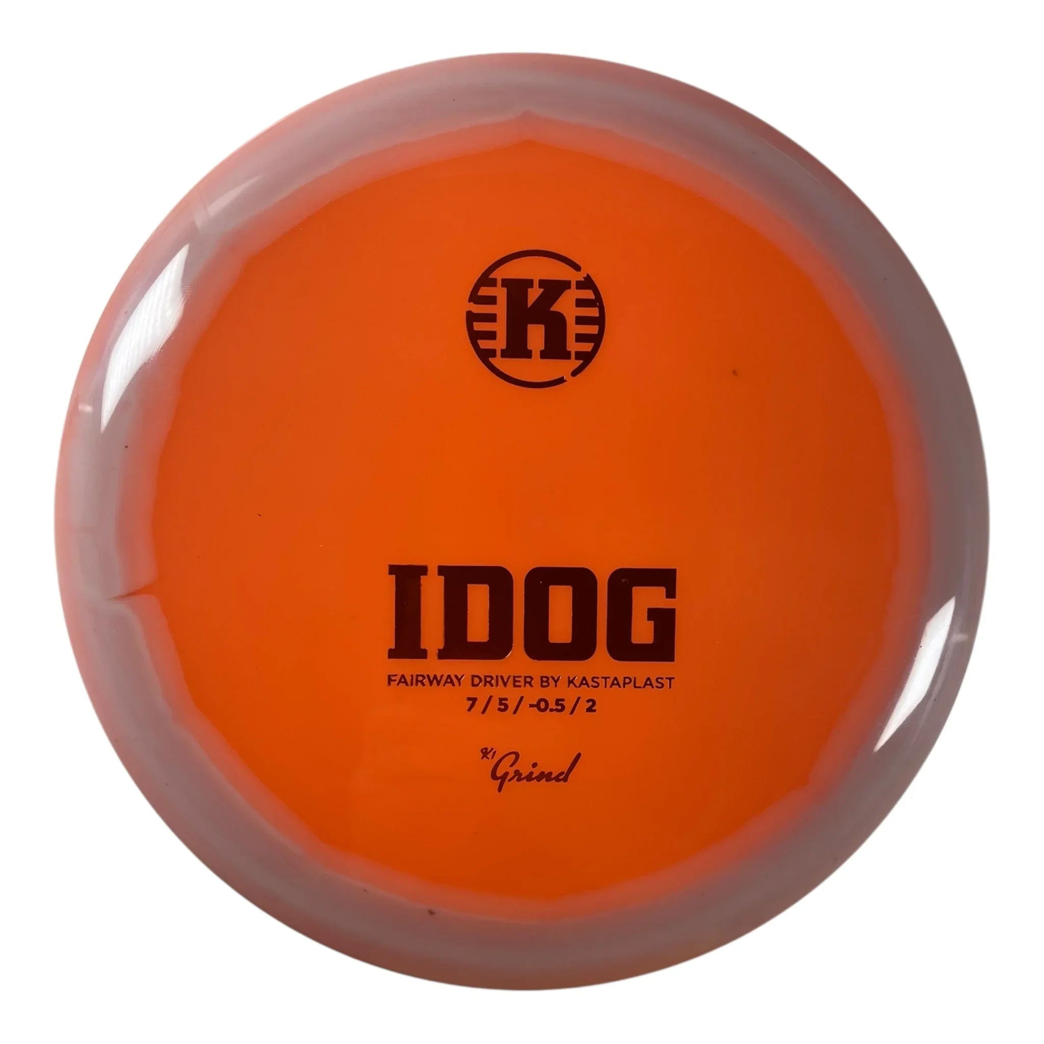 Kastaplast Idog | K1 Grind | Orange/Orange 172g Disc Golf