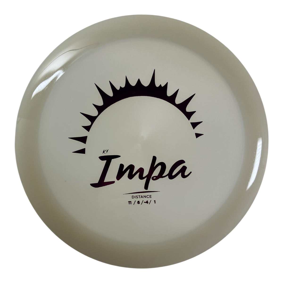 Kastaplast Impa | K1 Glow | Purple/Glow 171g Disc Golf