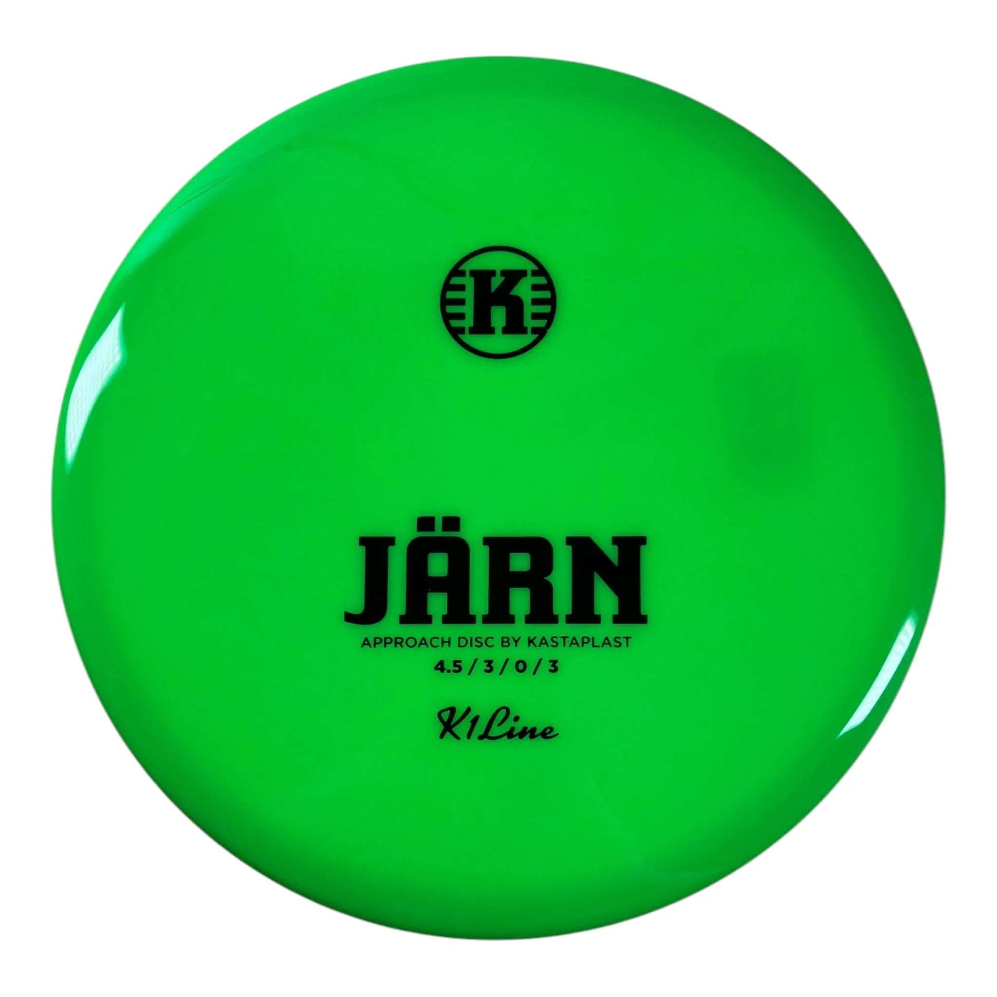 Kastaplast Jarn | K1 | Green/Black 174g Disc Golf