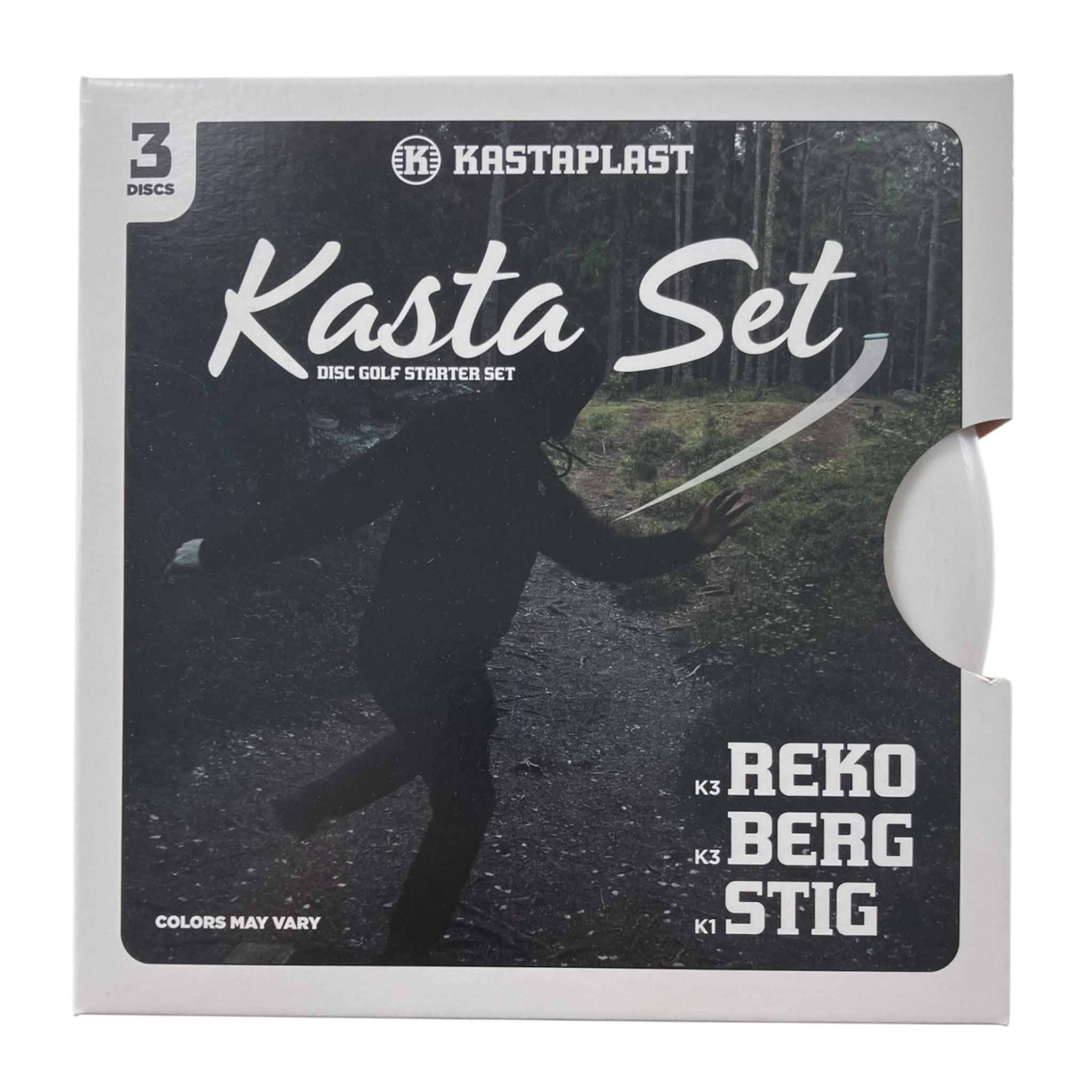 Kastaplast Kastaplast KastaSet Disc Golf Starter Set - Includes Reko, Berg, Stig Disc Golf