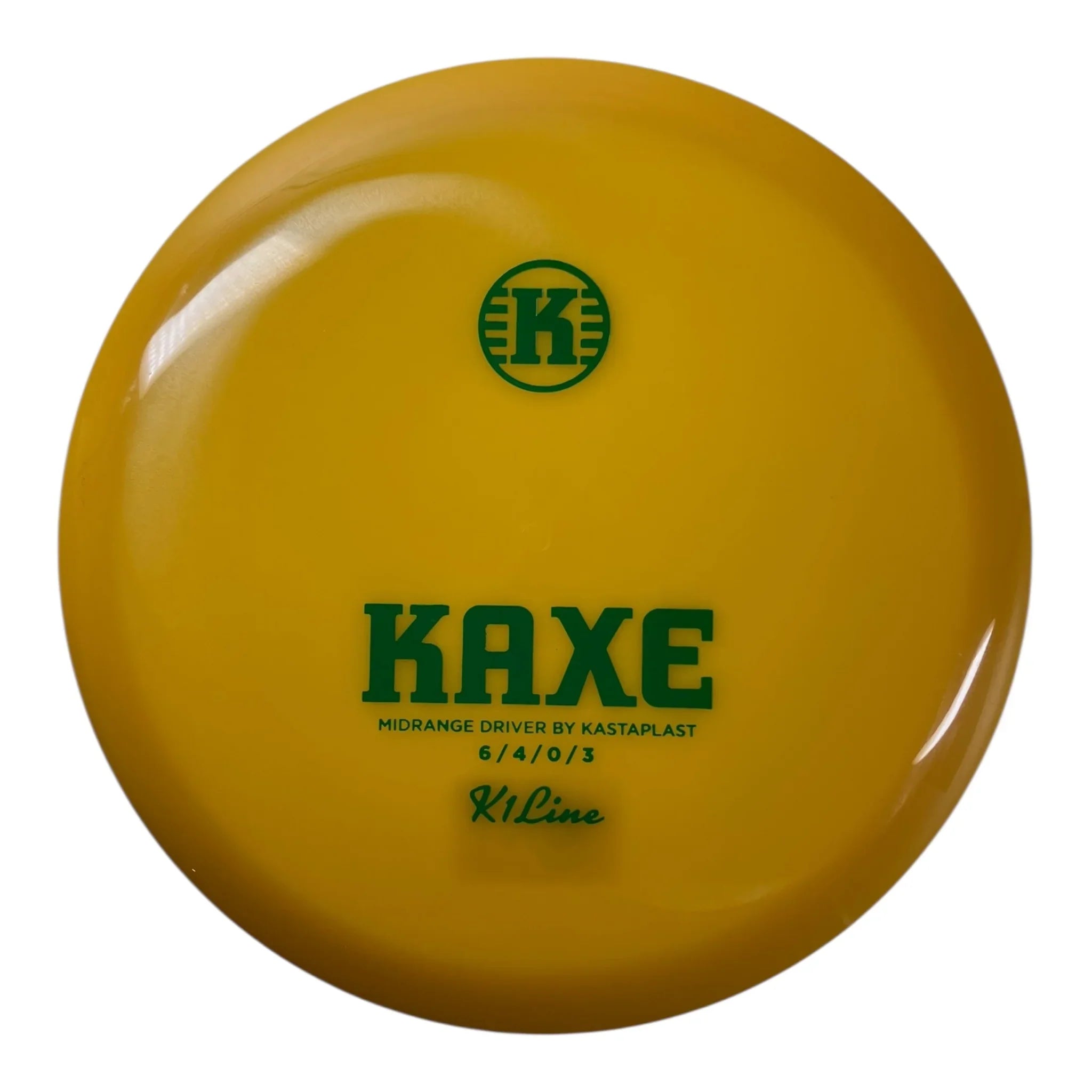 Kastaplast Kaxe | K1 | Yellow/Green 171g Disc Golf