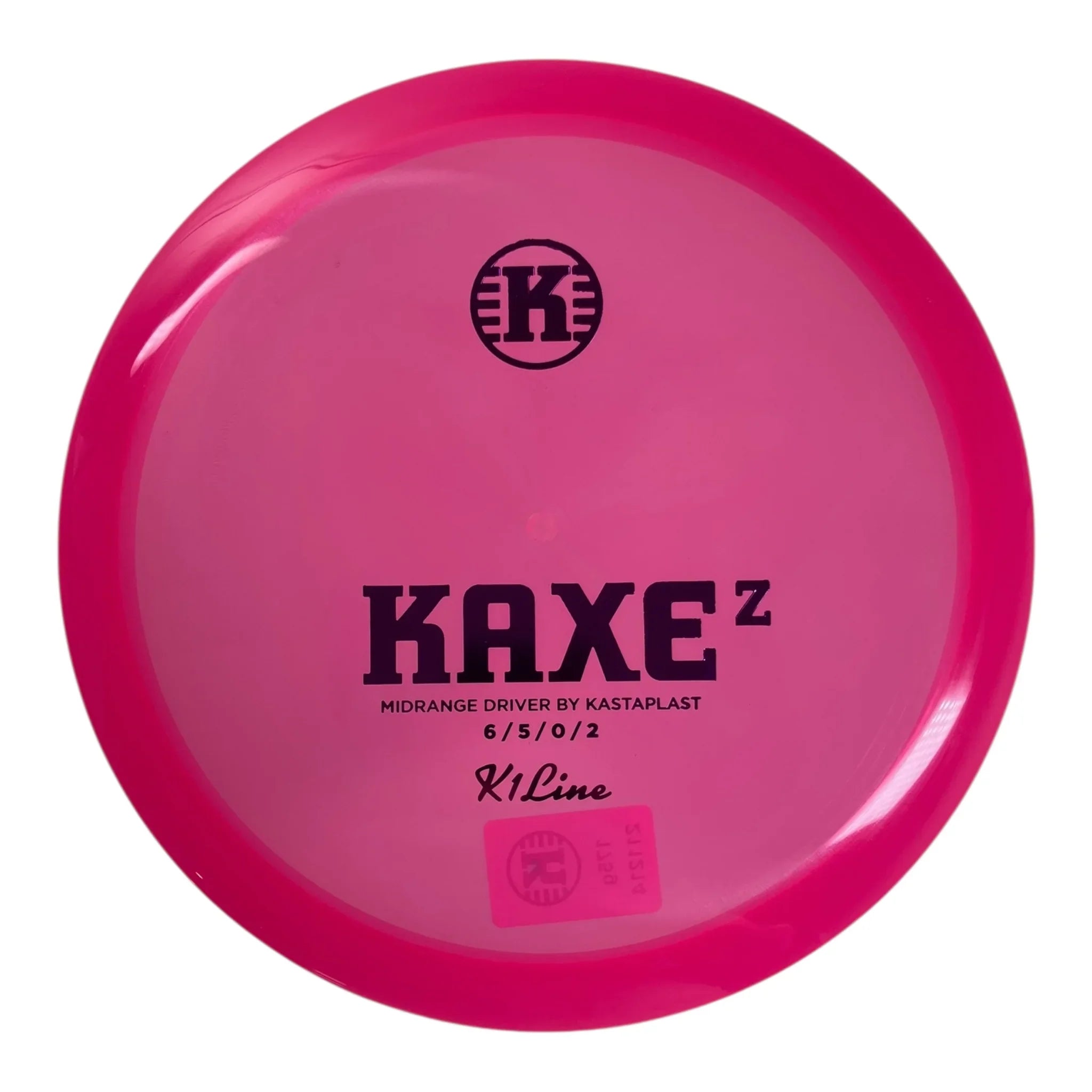 Kastaplast Kaxe Z | K1 | Pink/Pink 174-175g Disc Golf