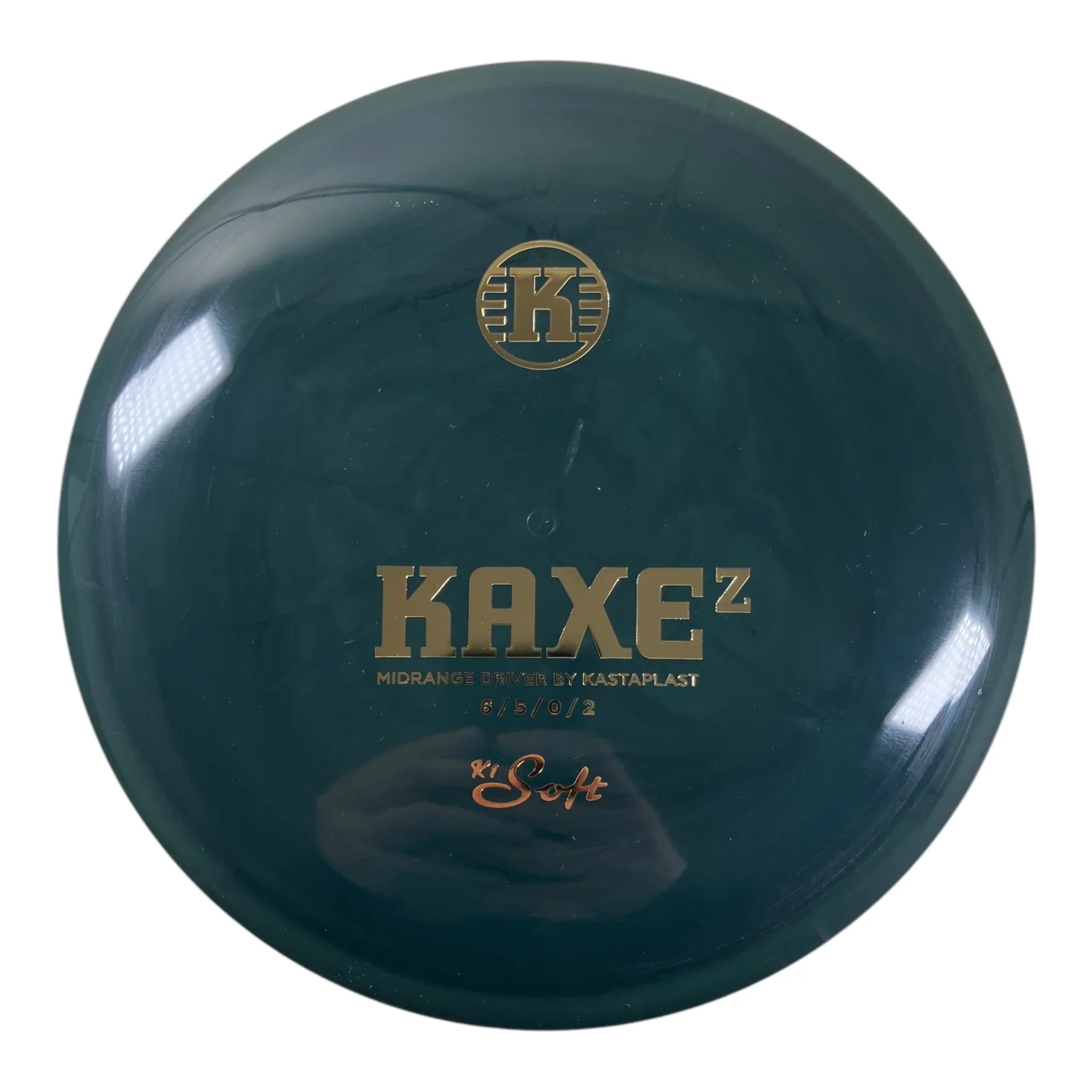 Kastaplast Kaxe Z | K1 Soft | Black/Gold 168g Disc Golf