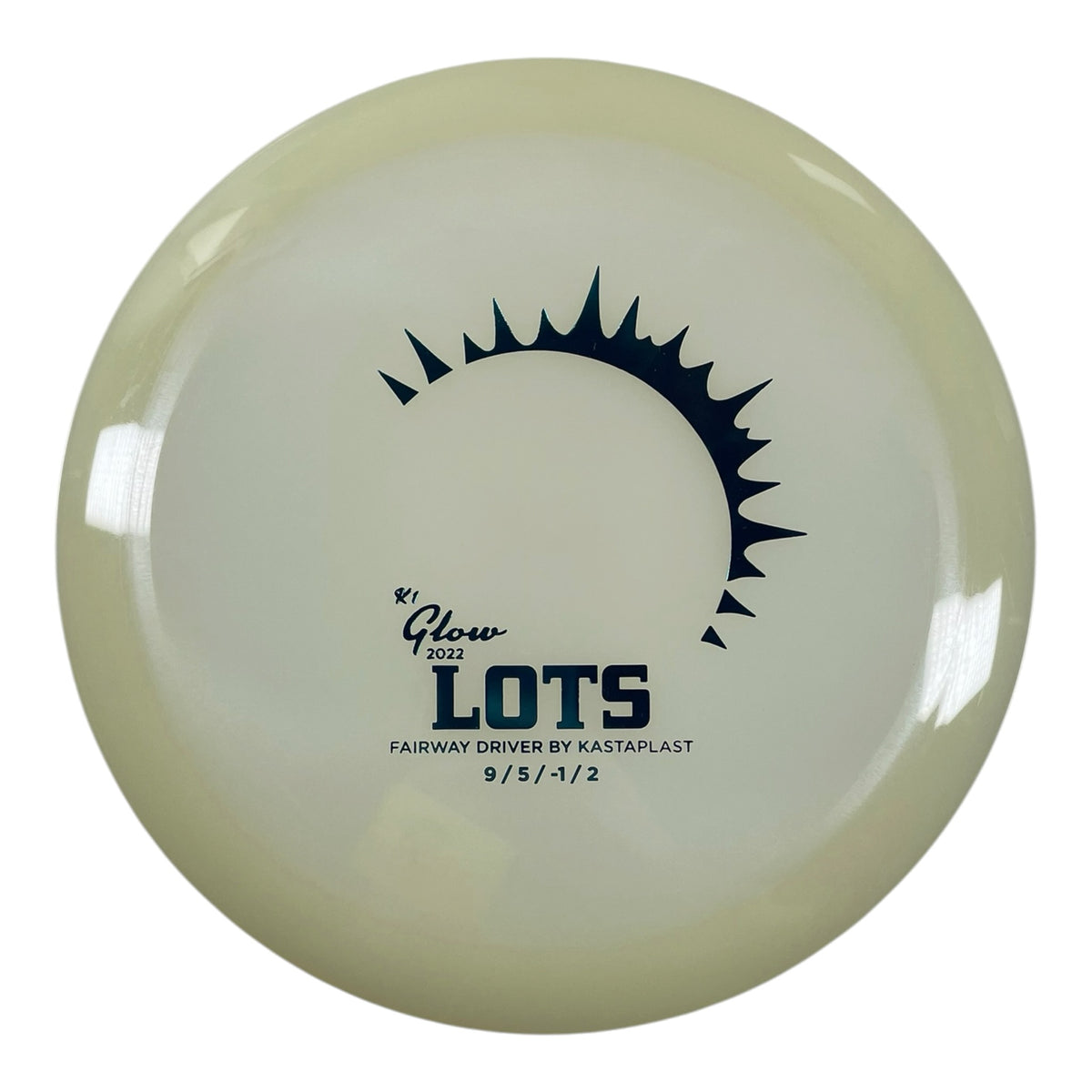 Kastaplast Lots | K1 Glow | Glow/Blue 175g (2022) Disc Golf