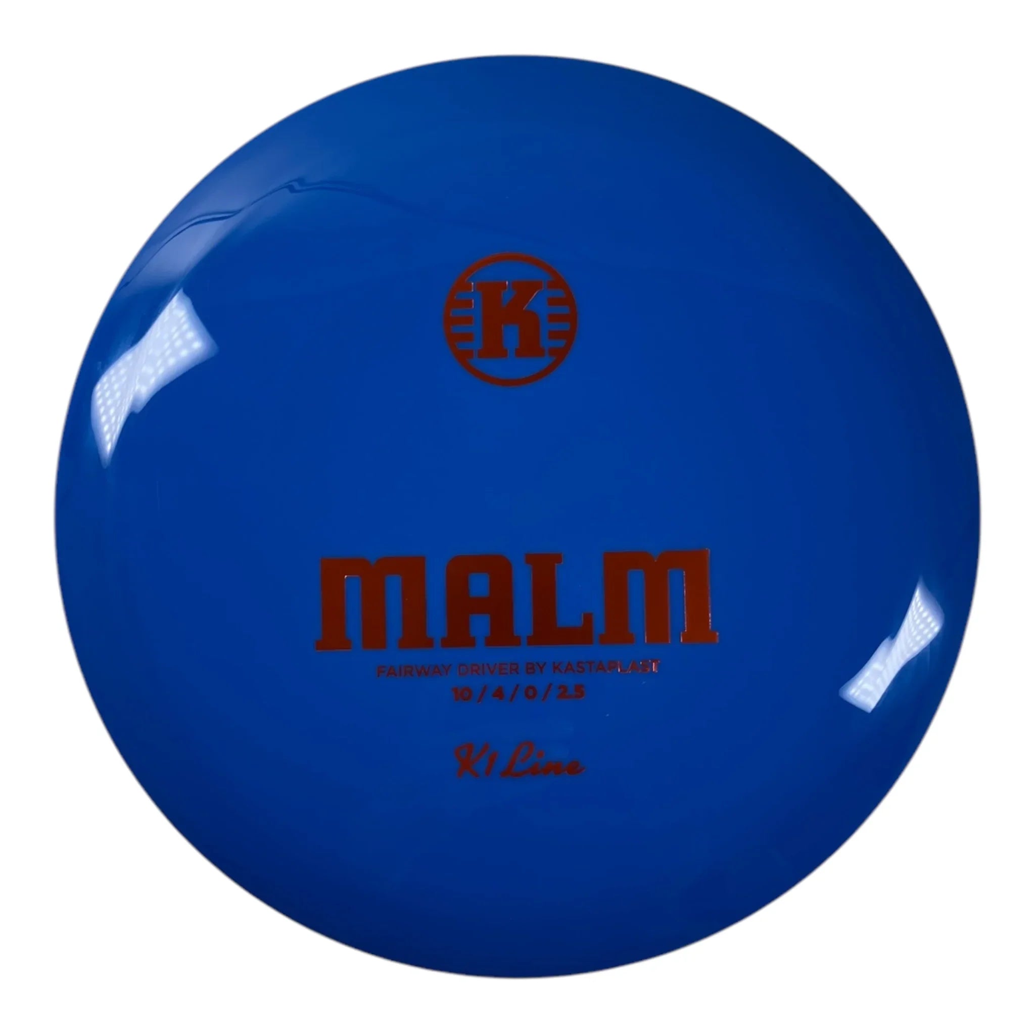 Kastaplast Malm | K1 | Blue/Bronze 170-171g Disc Golf