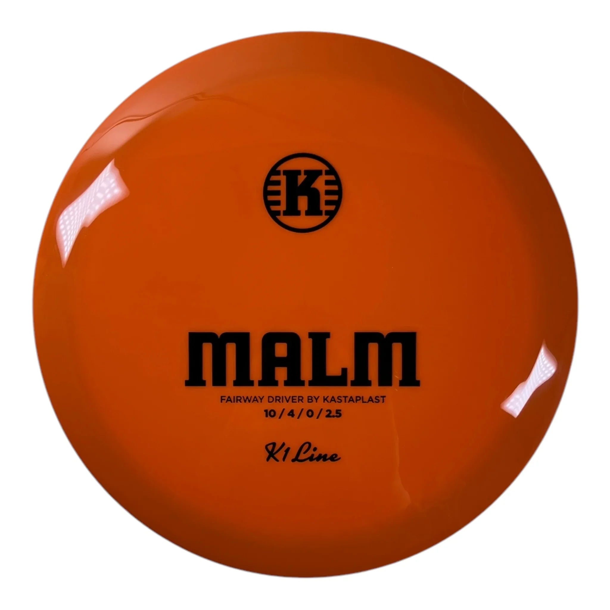 Kastaplast Malm | K1 | Orange/Black 170-171g Disc Golf