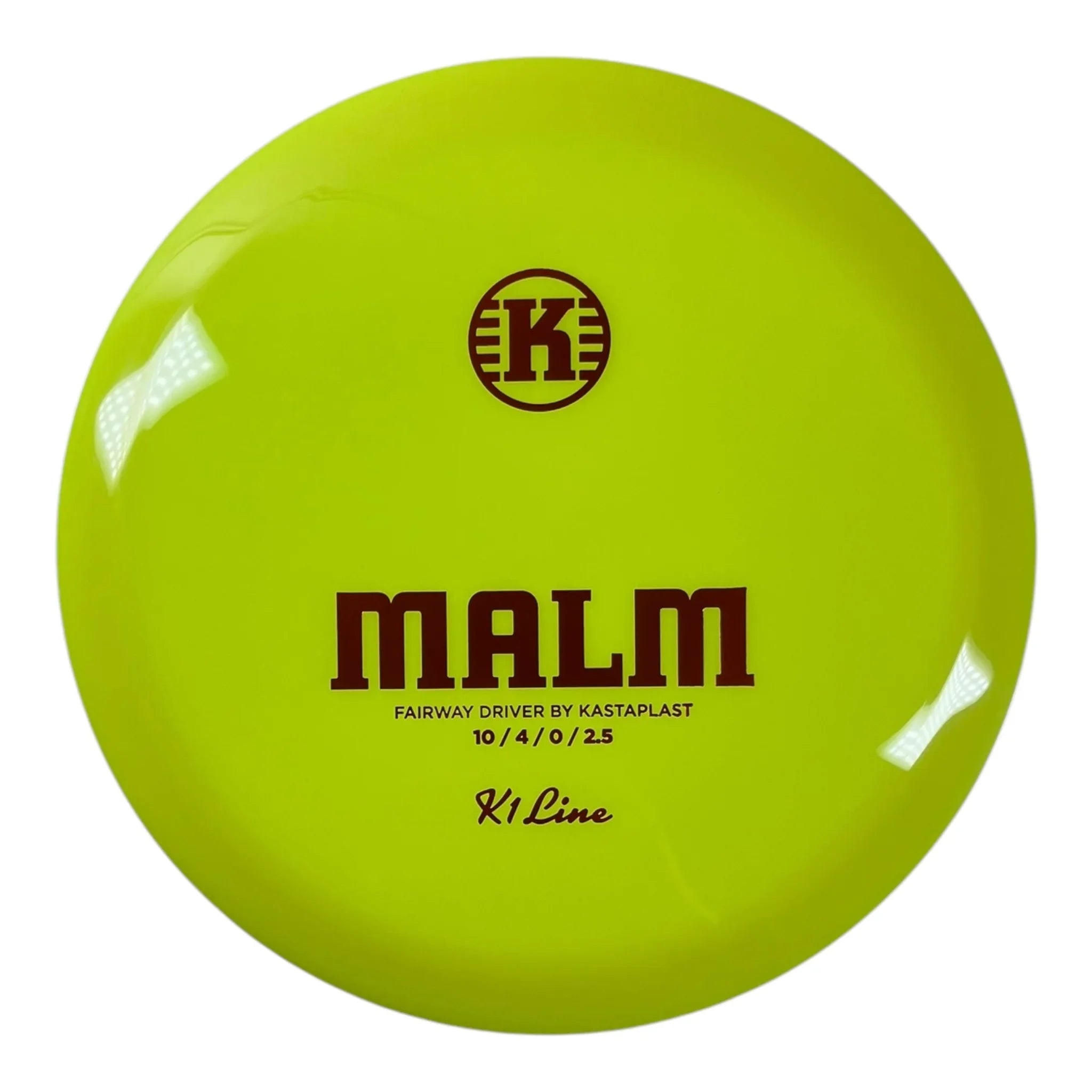 Kastaplast Malm | K1 | Yellow/Bronze 171g Disc Golf
