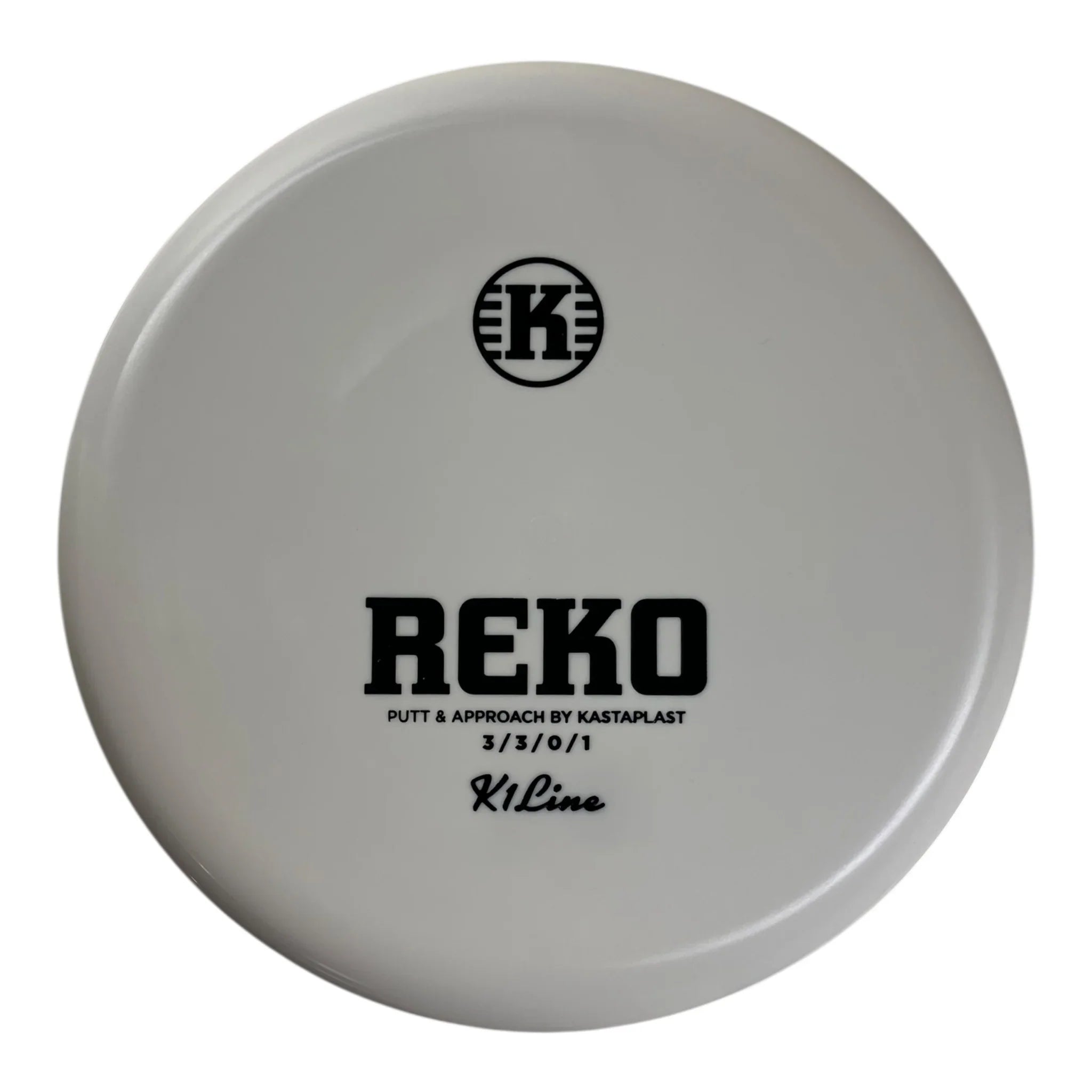 Kastaplast Reko | K1 | White/Black 174g Disc Golf