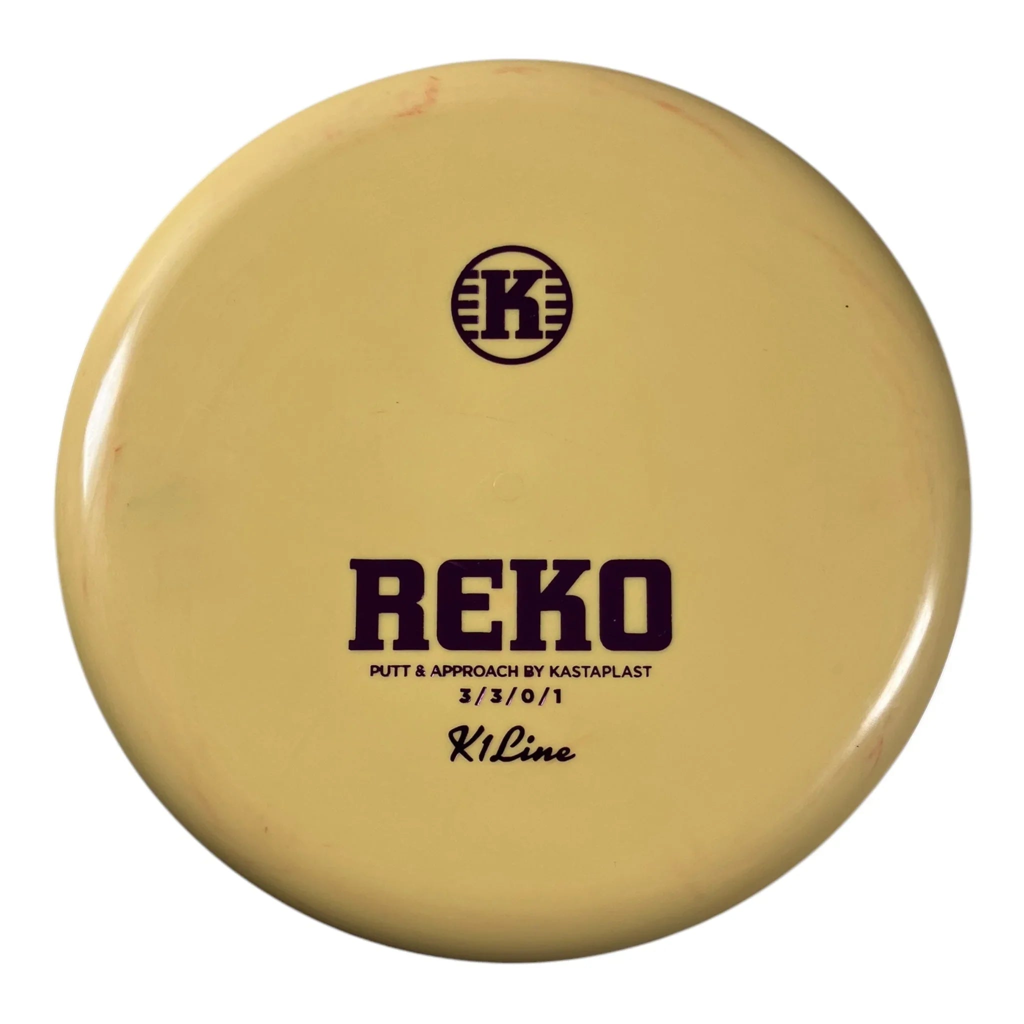 Kastaplast Reko | K1 | Yellow/Pink 172g Disc Golf