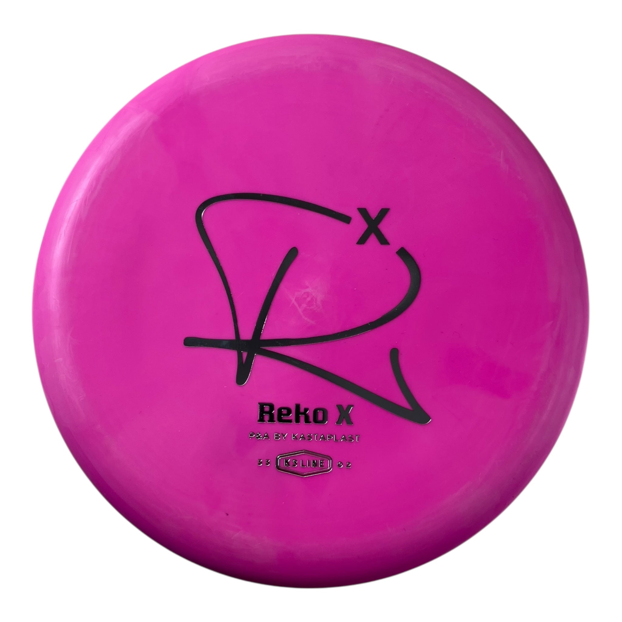 Kastaplast Reko X | K3 | Pink/Silver 174g Disc Golf