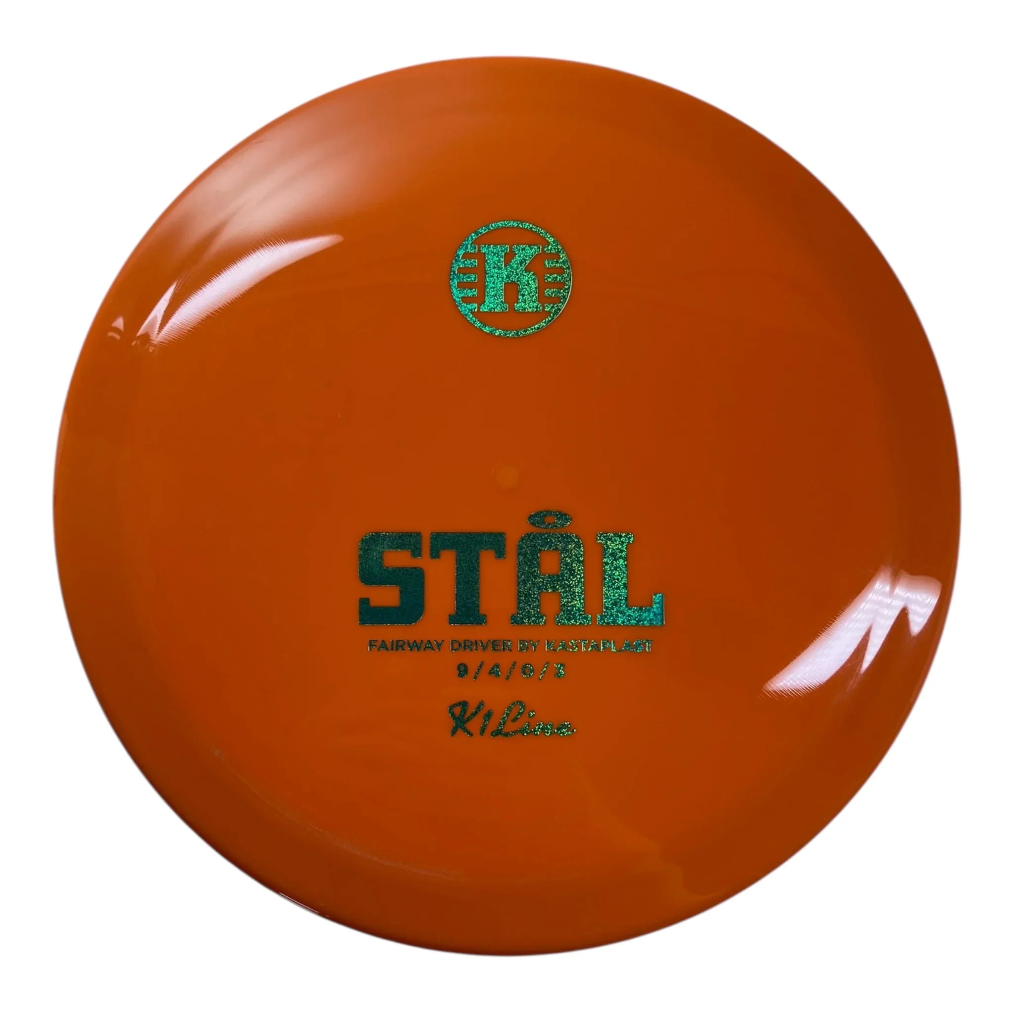 Kastaplast Stål | K1 | Orange/Teal 174g Disc Golf