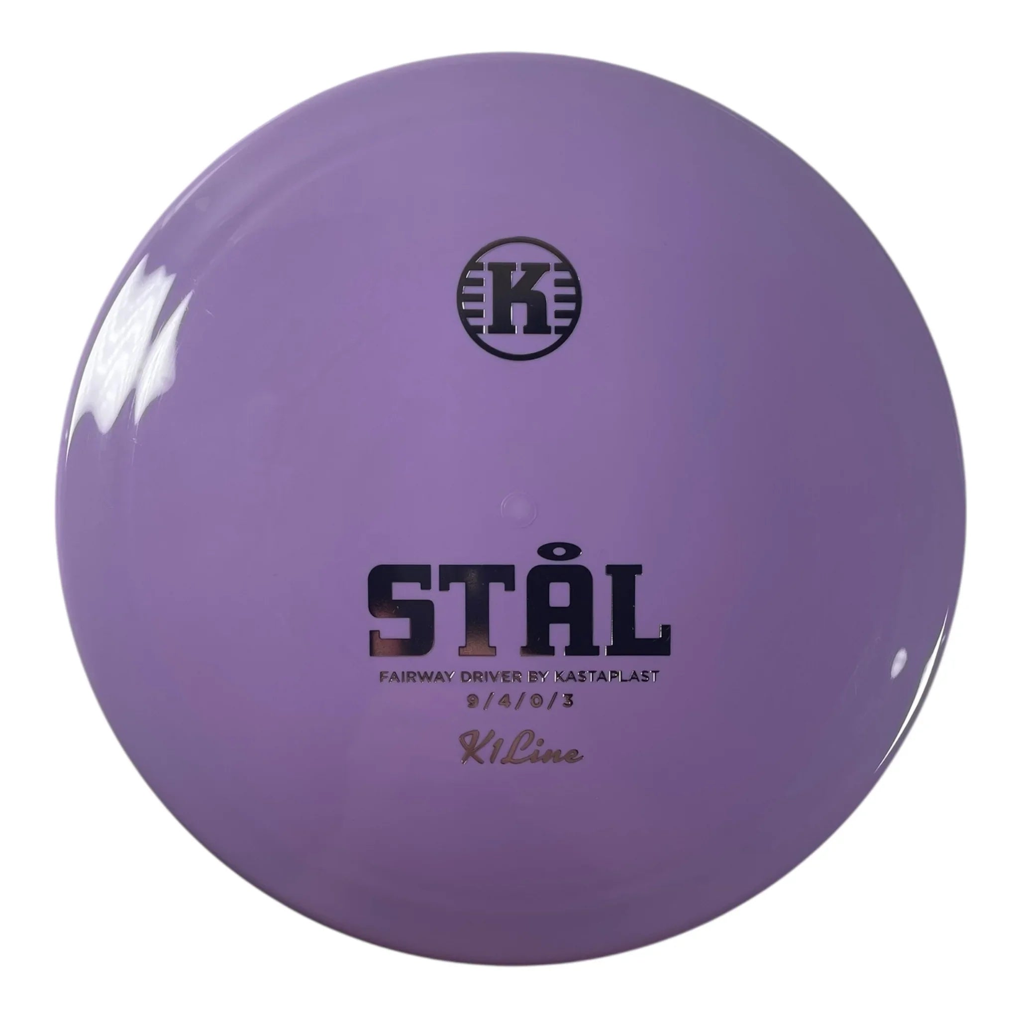 Kastaplast Stål | K1 | Purple/Silver 174g Disc Golf