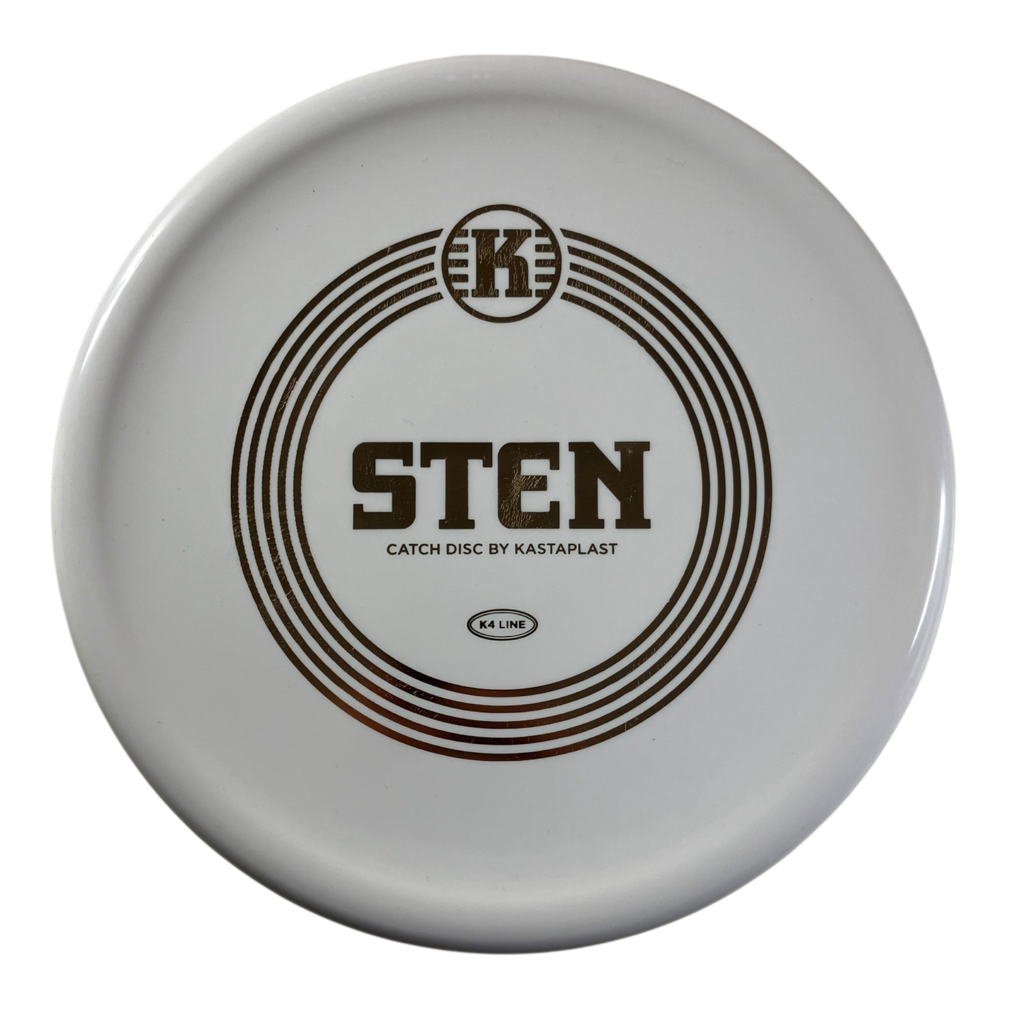 Kastaplast Sten | K4 | White/Gold 130g Disc Golf