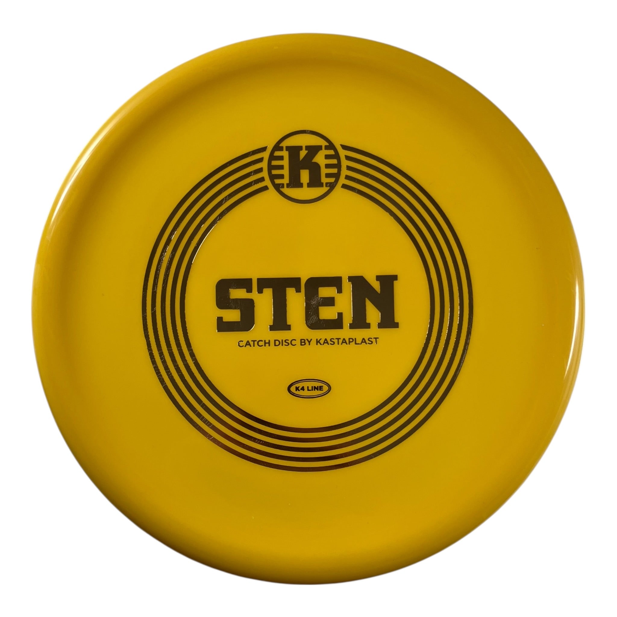 Kastaplast Sten | K4 | Yellow/Gold 131g Disc Golf