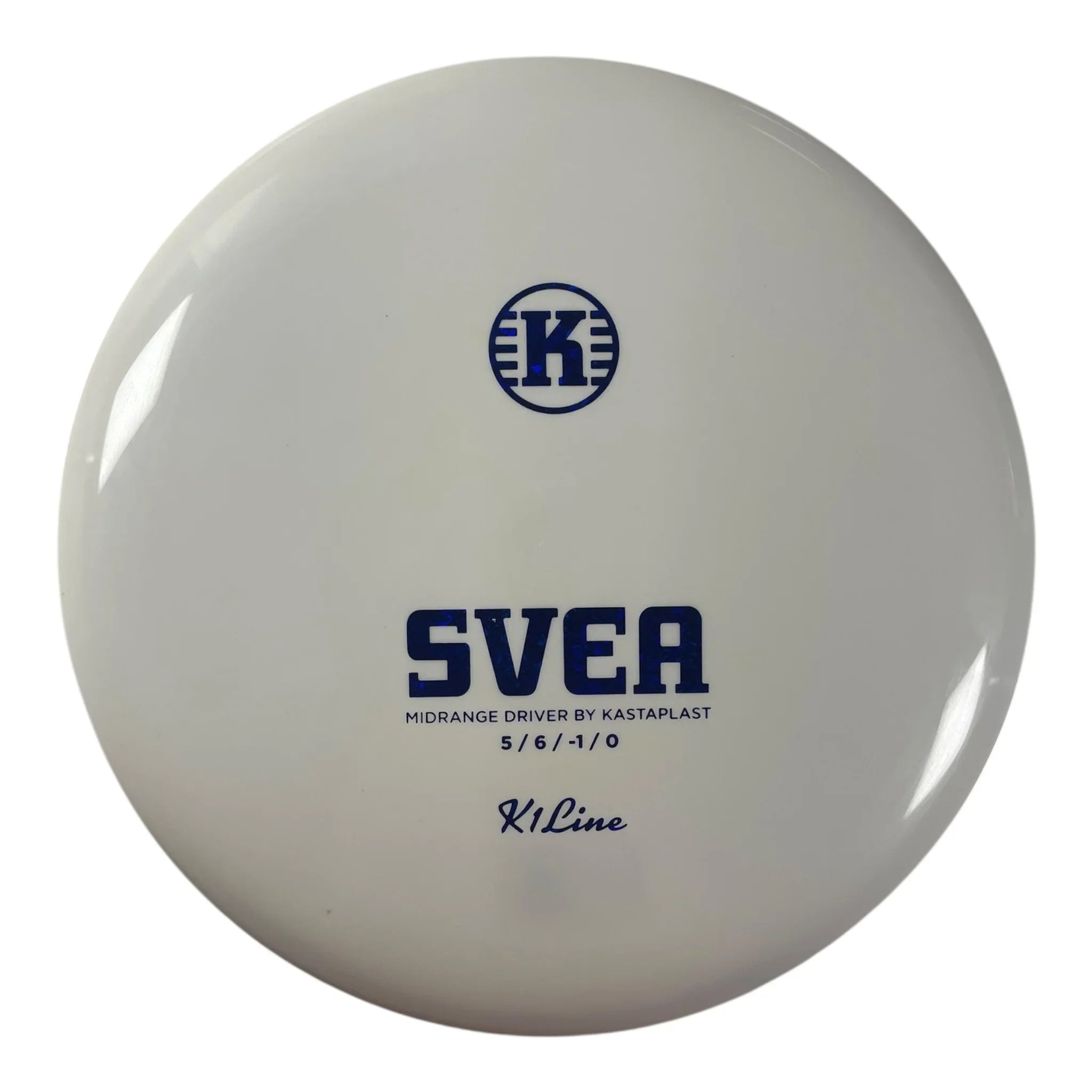 Kastaplast Svea | K1 | White/Blue 175g Disc Golf