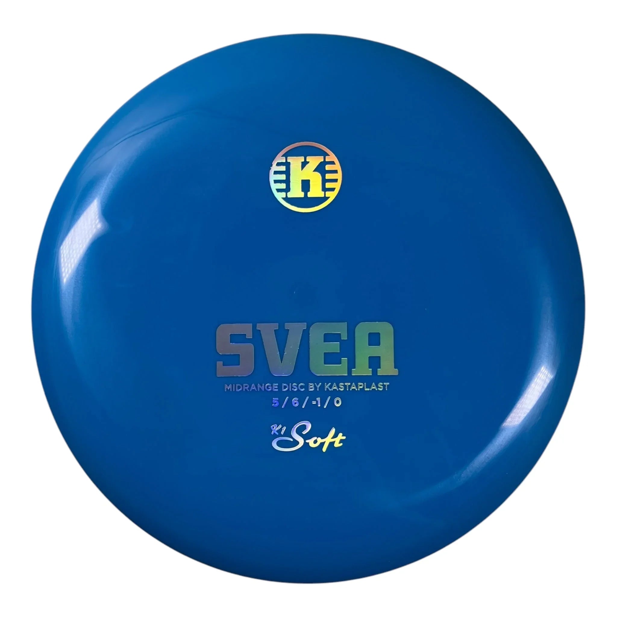 Kastaplast Svea | K1 Soft | Blue/Holo 175g Disc Golf