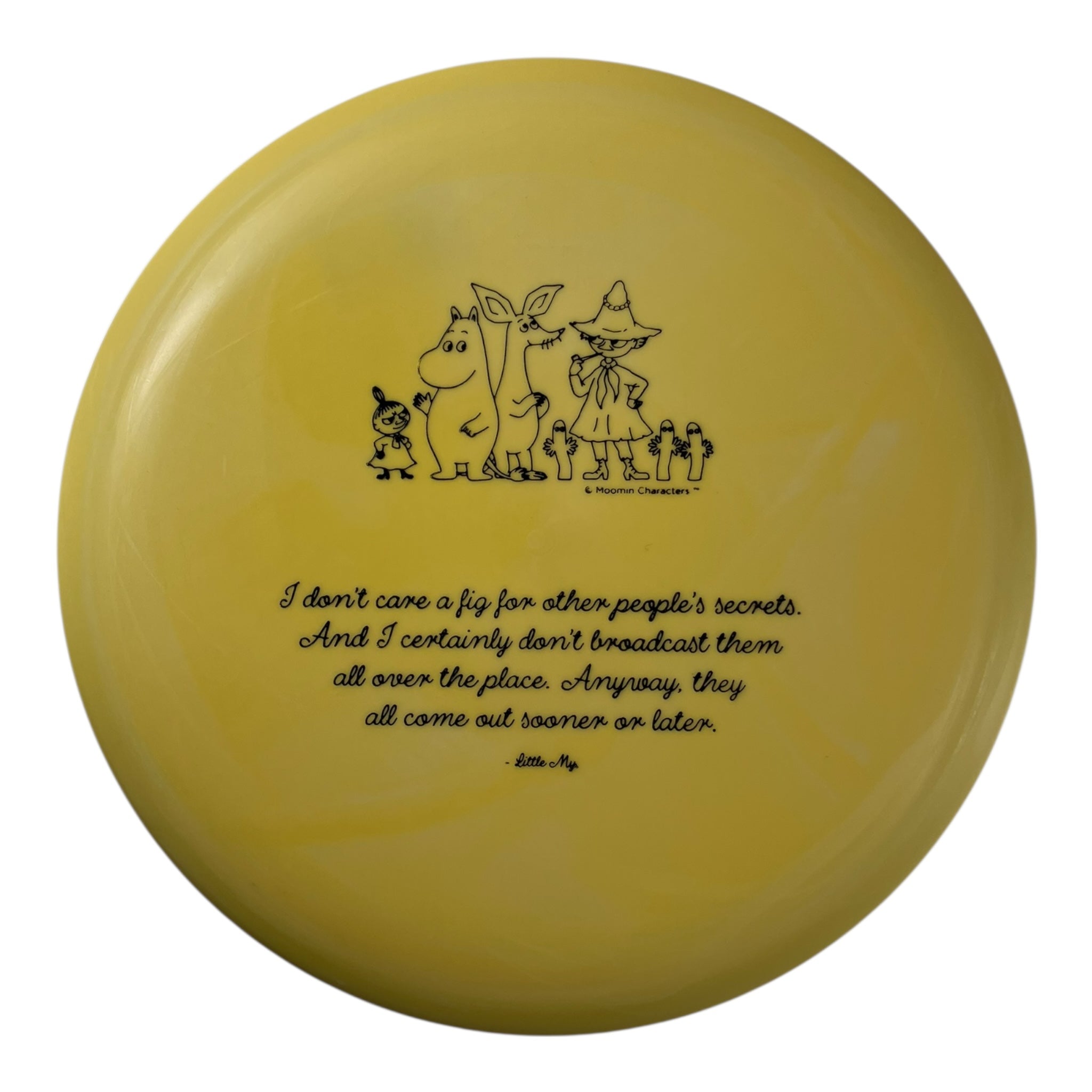 Kastaplast Svea | K3 Hard | Yellow/Black 177g (Moomin Character) Disc Golf