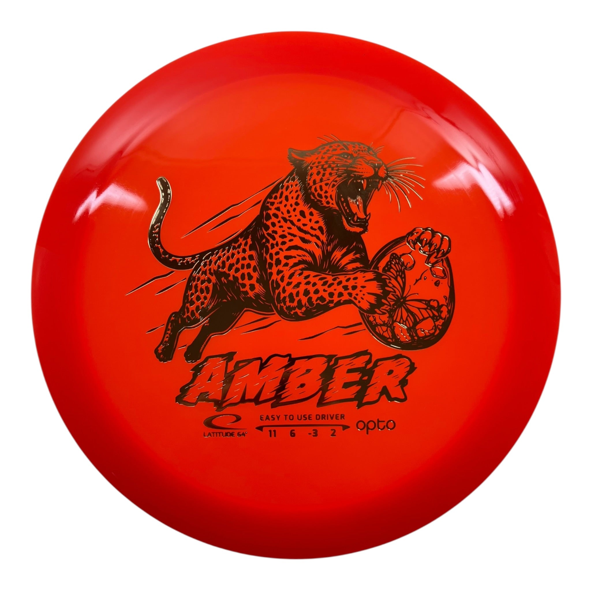 Latitude 64 Amber | Opto | Orange/Gold 159g Disc Golf