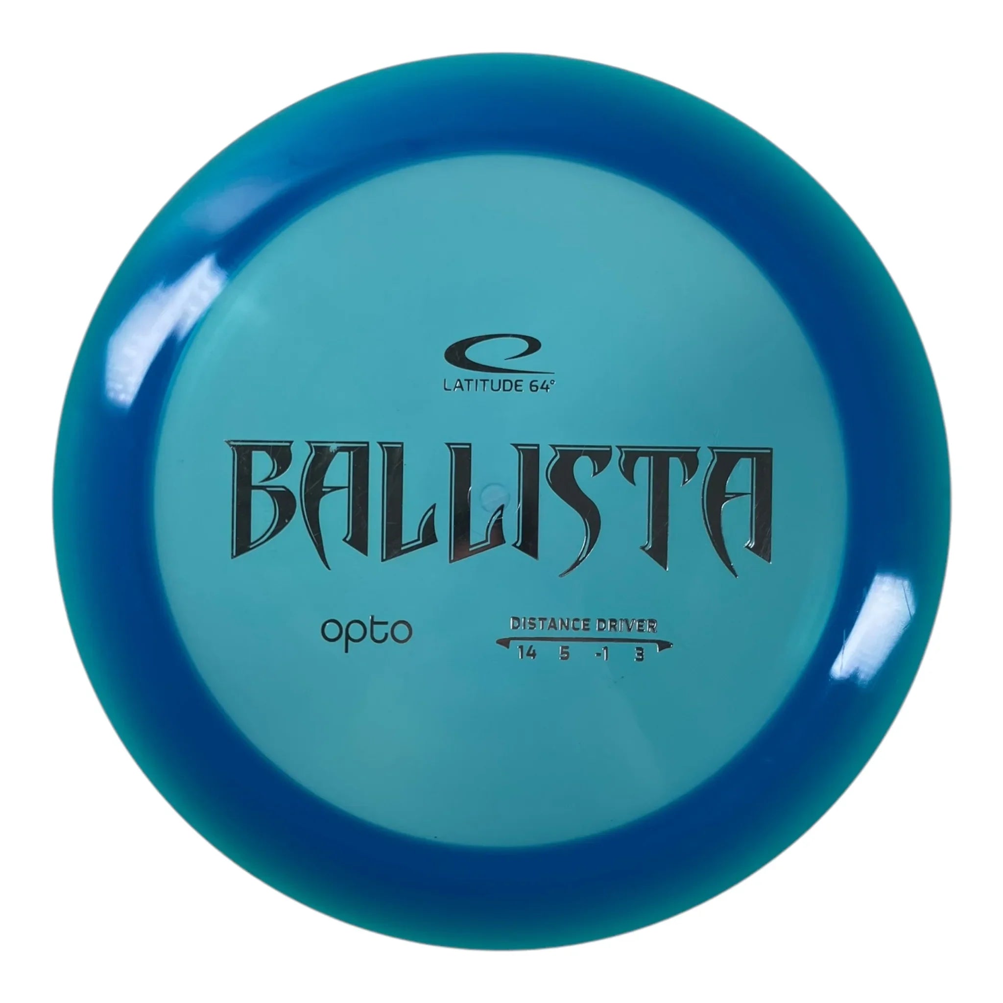 Latitude 64 Ballista | Opto | Blue/Silver 173g Disc Golf