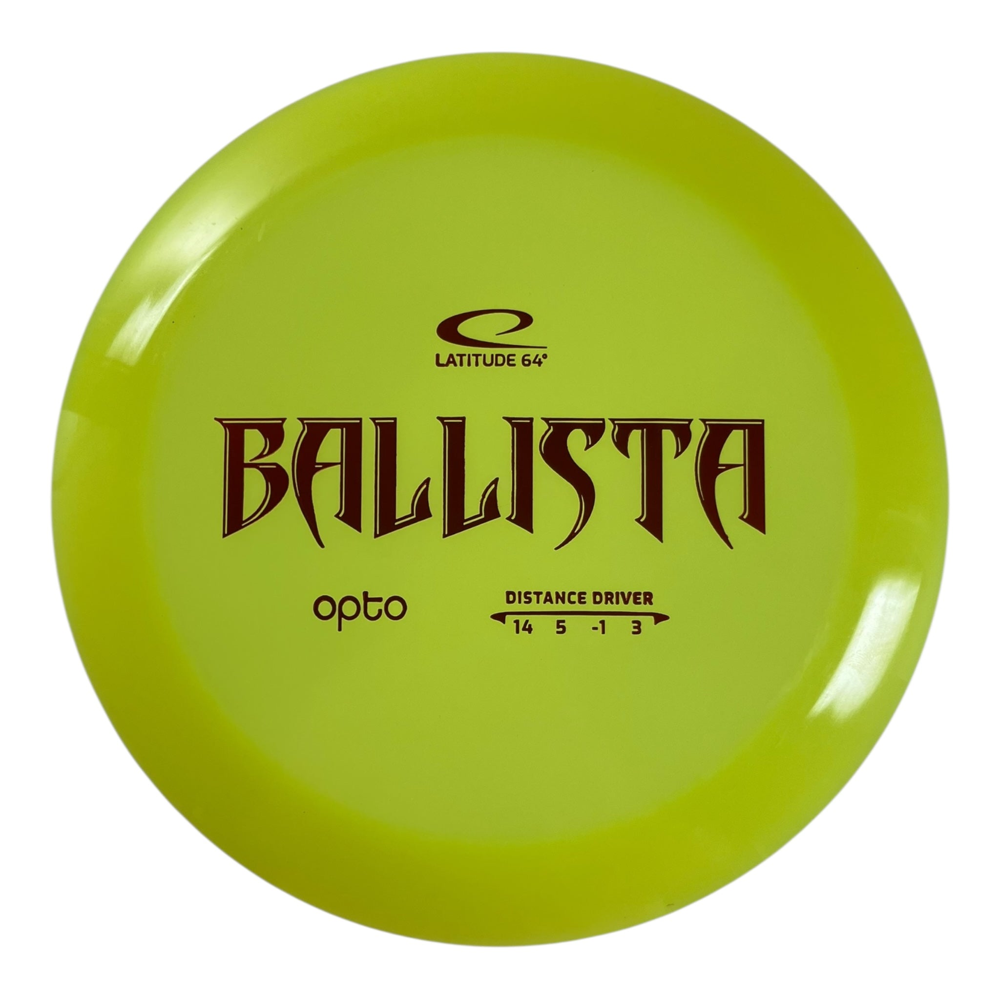 Latitude 64 Ballista | Opto | Yellow/Red 174-175g Disc Golf