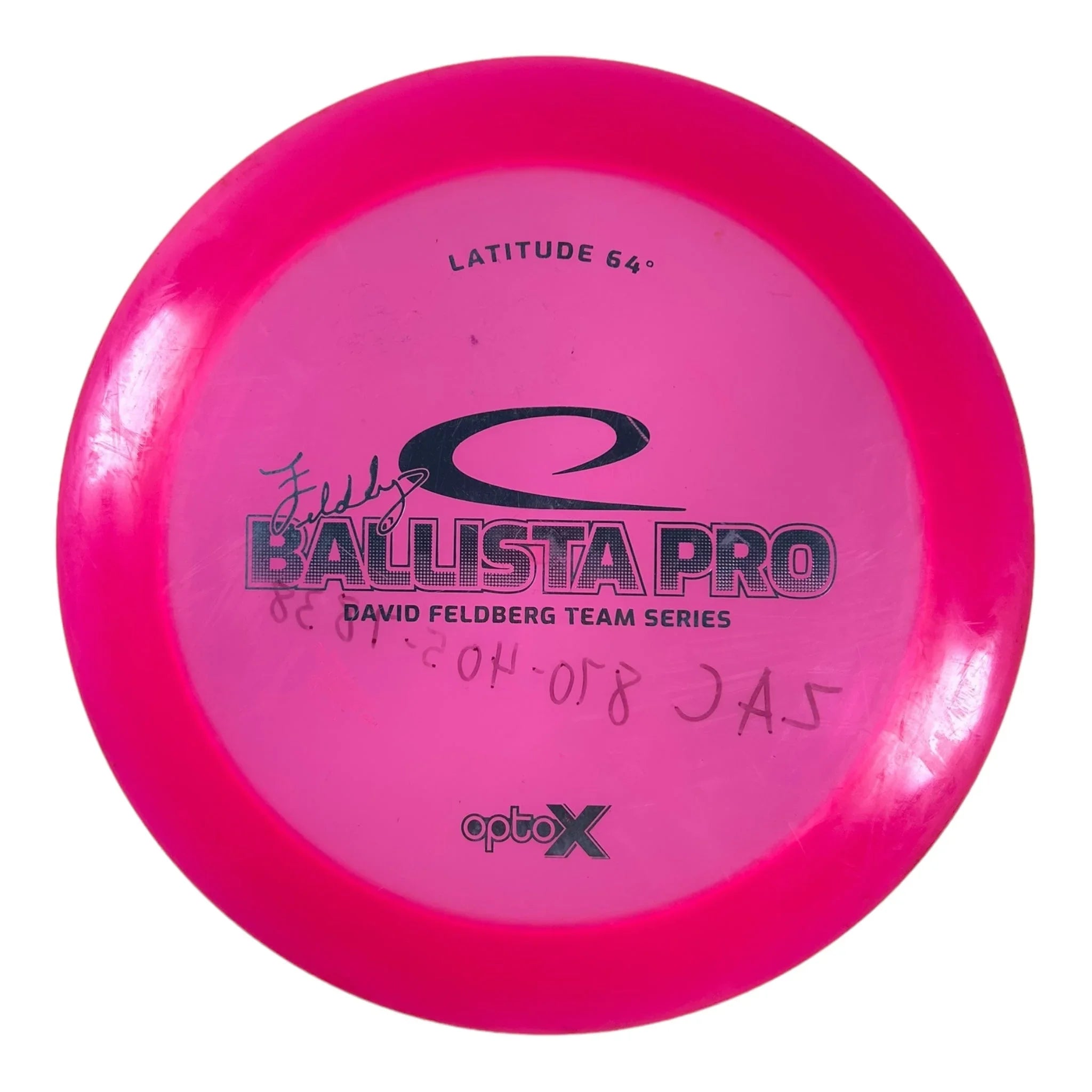 Latitude 64 Ballista Pro | Opto - X | Pink/Silver 174g (David Feldberg) (Used Good) Disc Golf