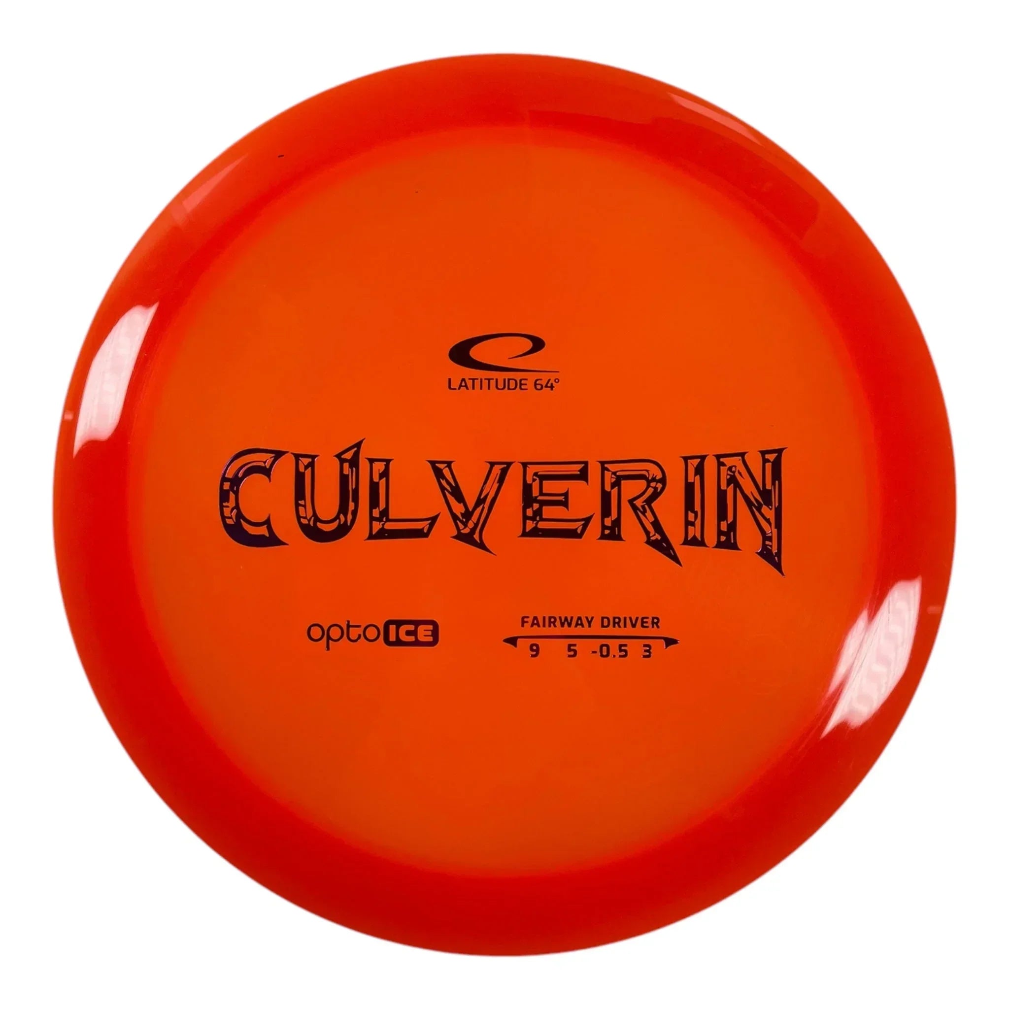 Latitude 64 Culverin | Opto-Ice | Orange/Purple 176g Disc Golf