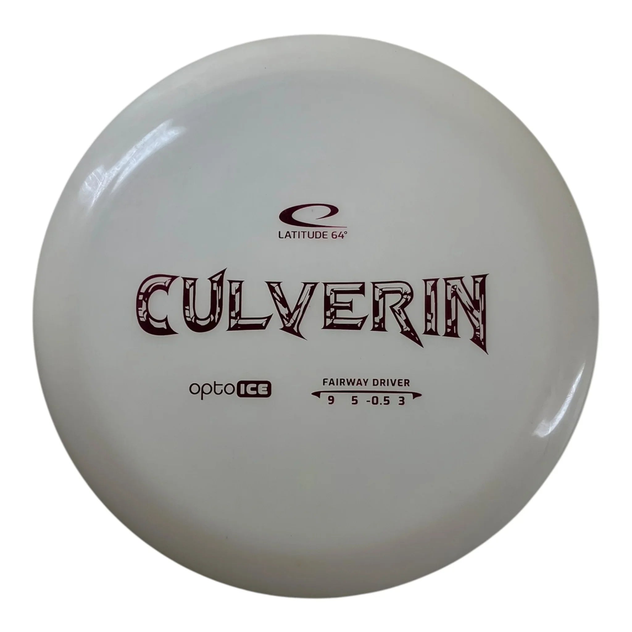 Latitude 64 Culverin | Opto-Ice | White/Red 174g Disc Golf