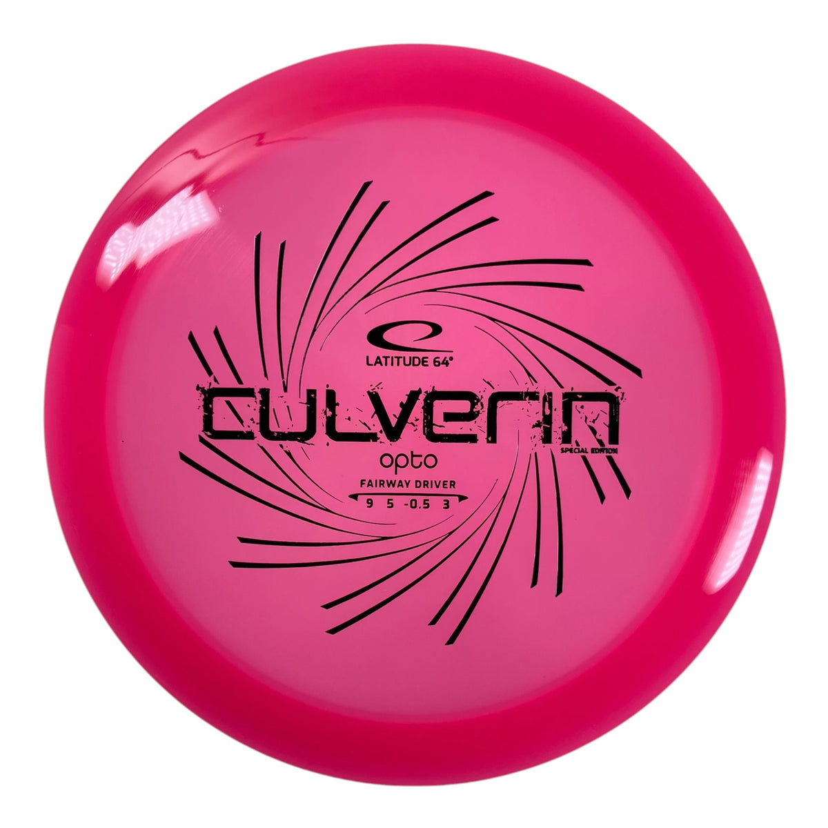 Latitude 64 Culverin | Opto | Pink/Black 173g (Special Edition) Disc Golf
