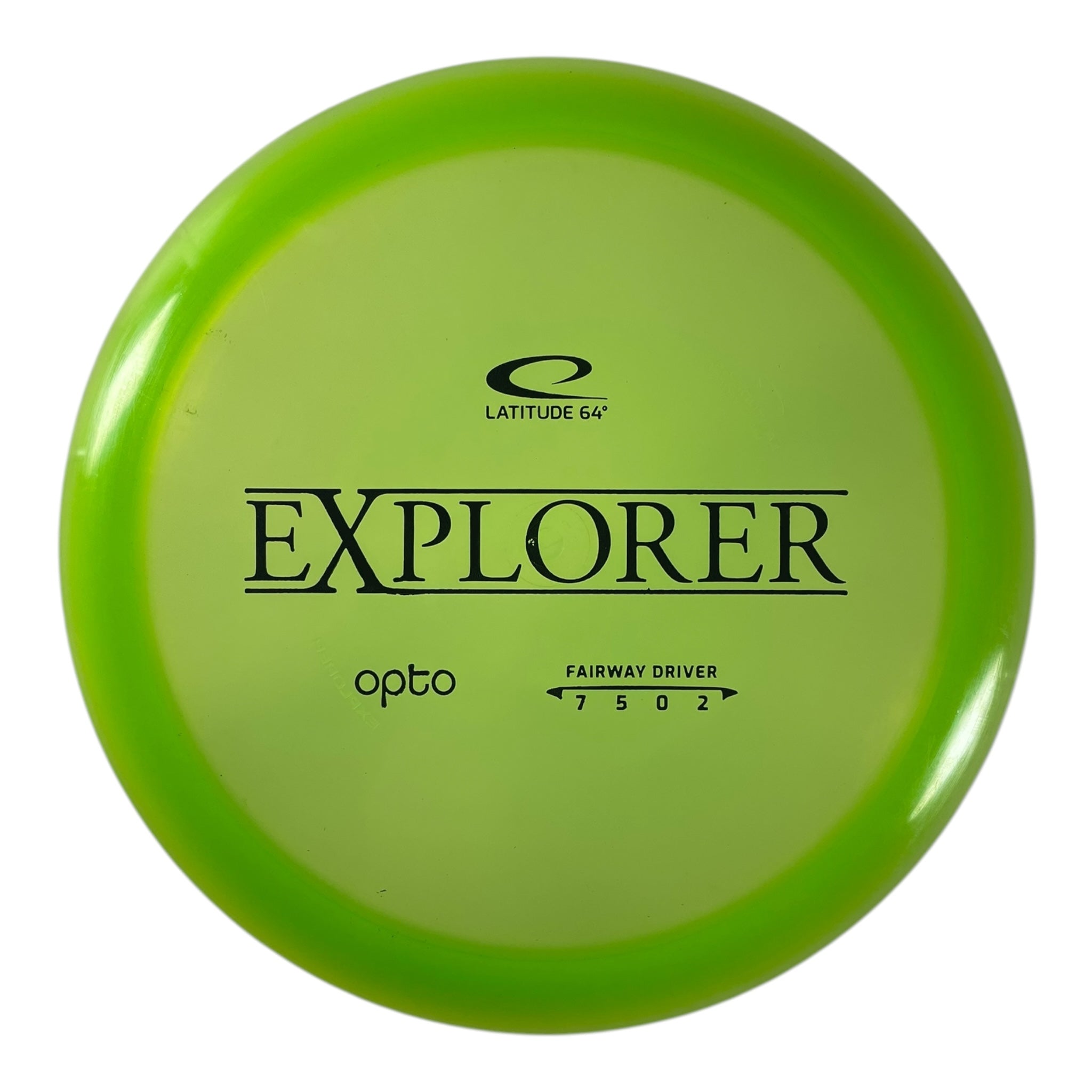 Latitude 64 Explorer | Opto | Green/Black 173g Disc Golf