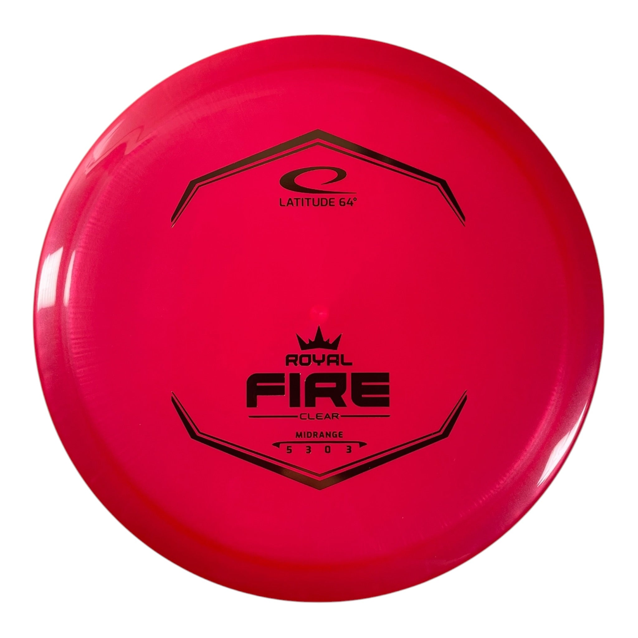 Latitude 64 Fire | Clear | Red/Gold 178g Disc Golf