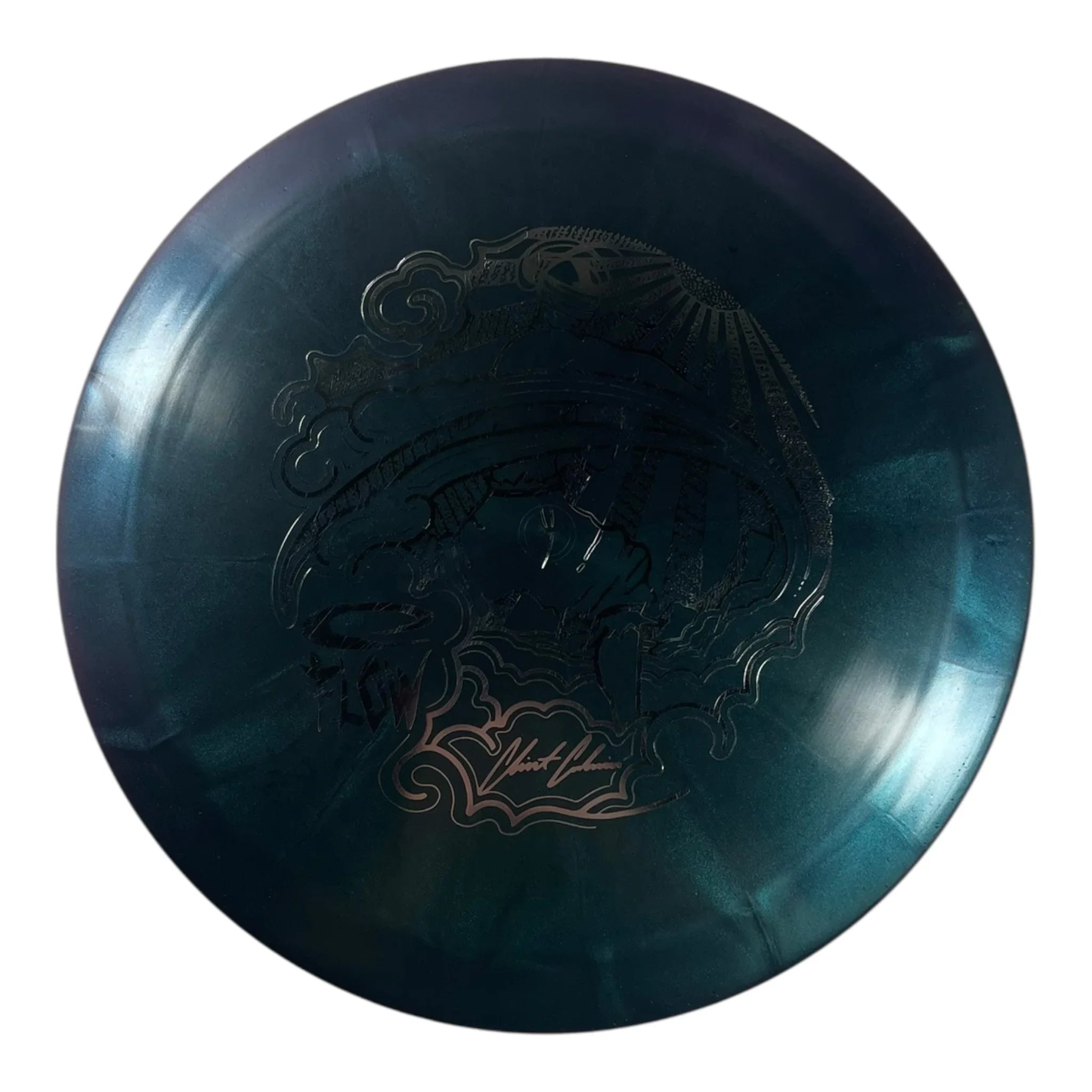 Latitude 64 Flow | Opto-X Chameleon | Green/Silver 174g (Clint Calvin) Disc Golf