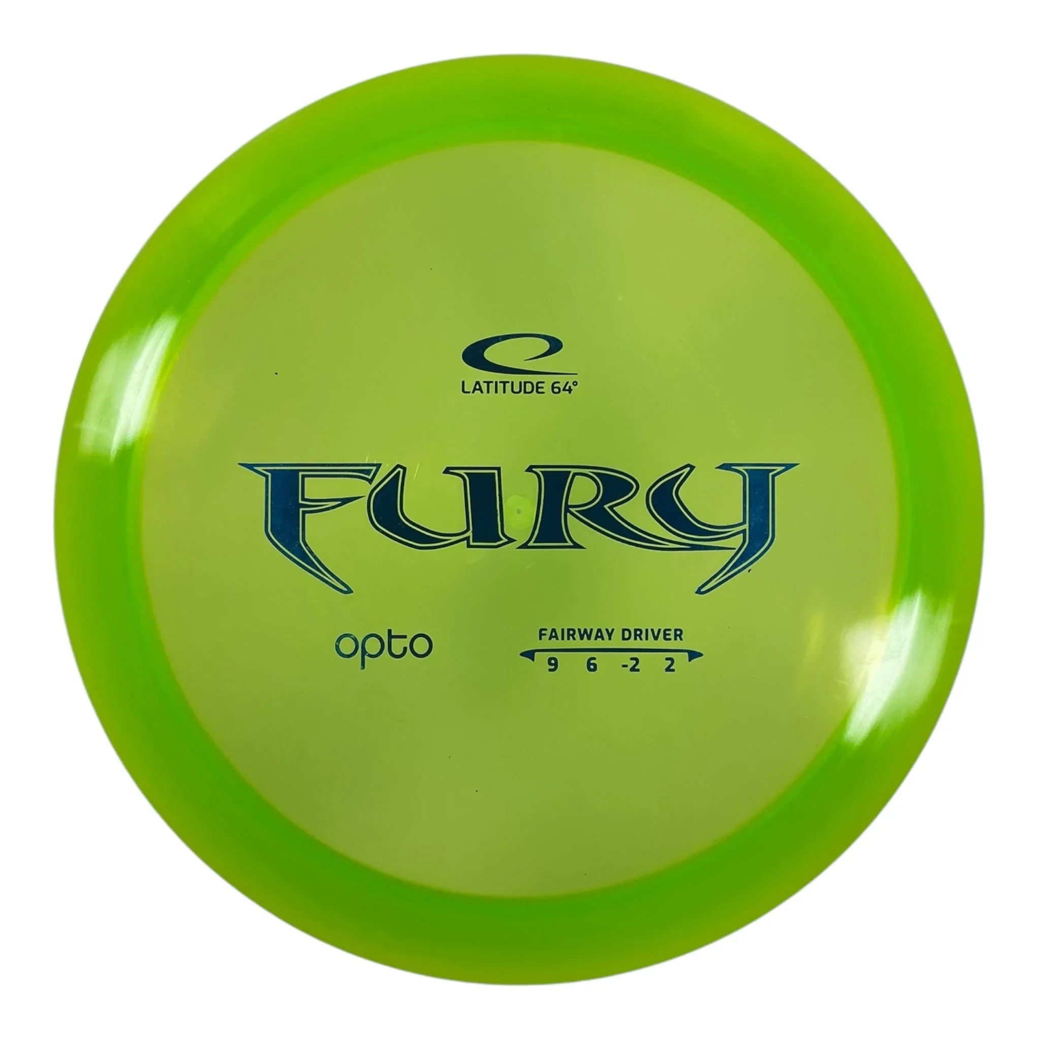 Latitude 64 Fury | Opto | Green/Blue 176g Disc Golf