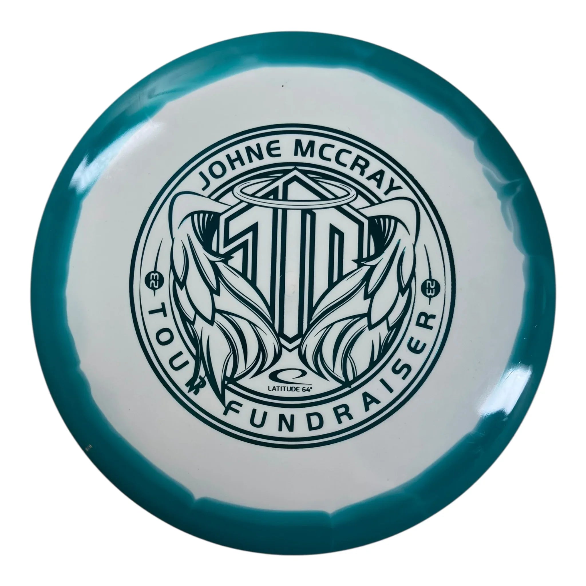 Latitude 64 Fuse | Gold Orbit | Teal/Teal 177g (Johne McCray) Disc Golf