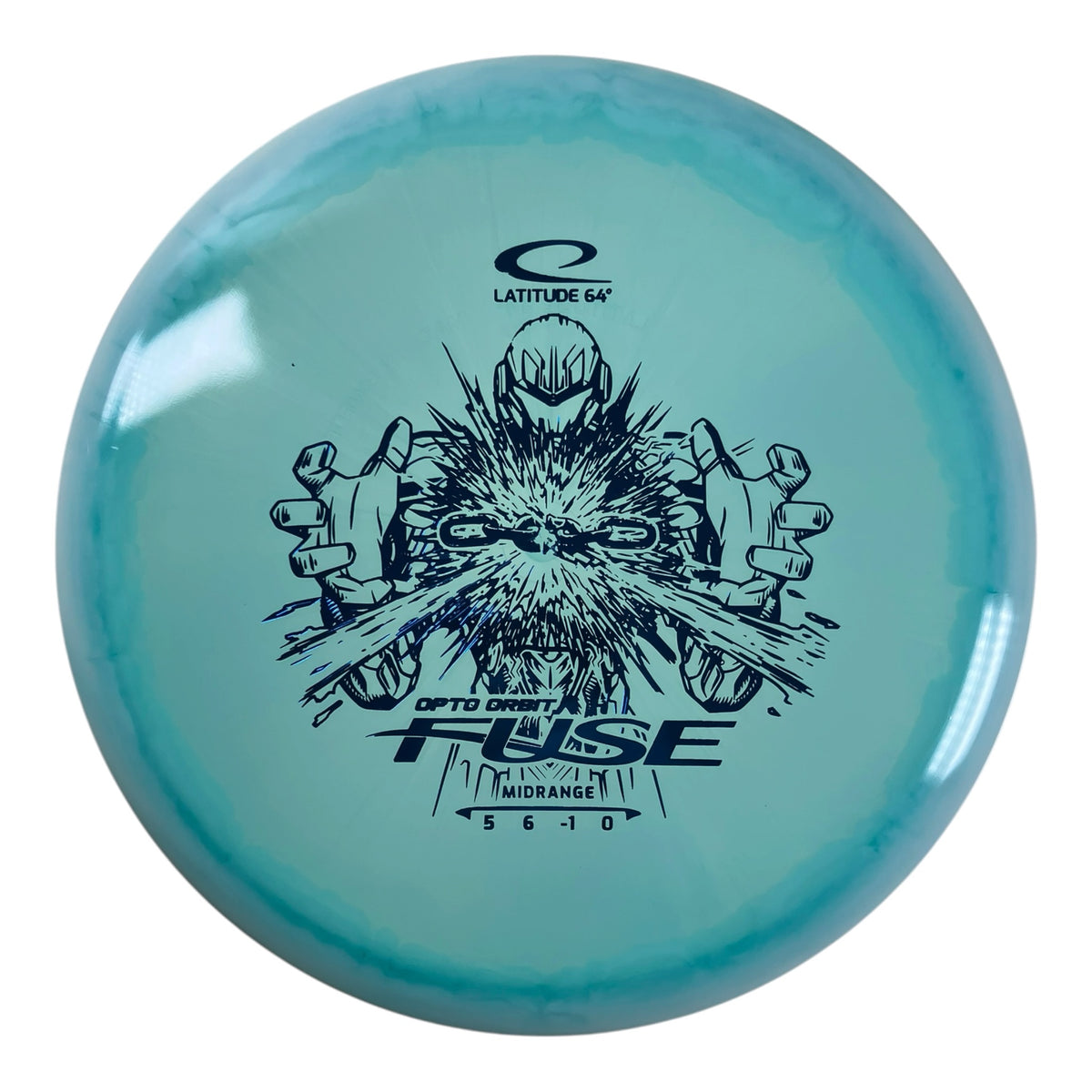 Latitude 64 Fuse | Opto Orbit | Blue/Blue 174g Disc Golf
