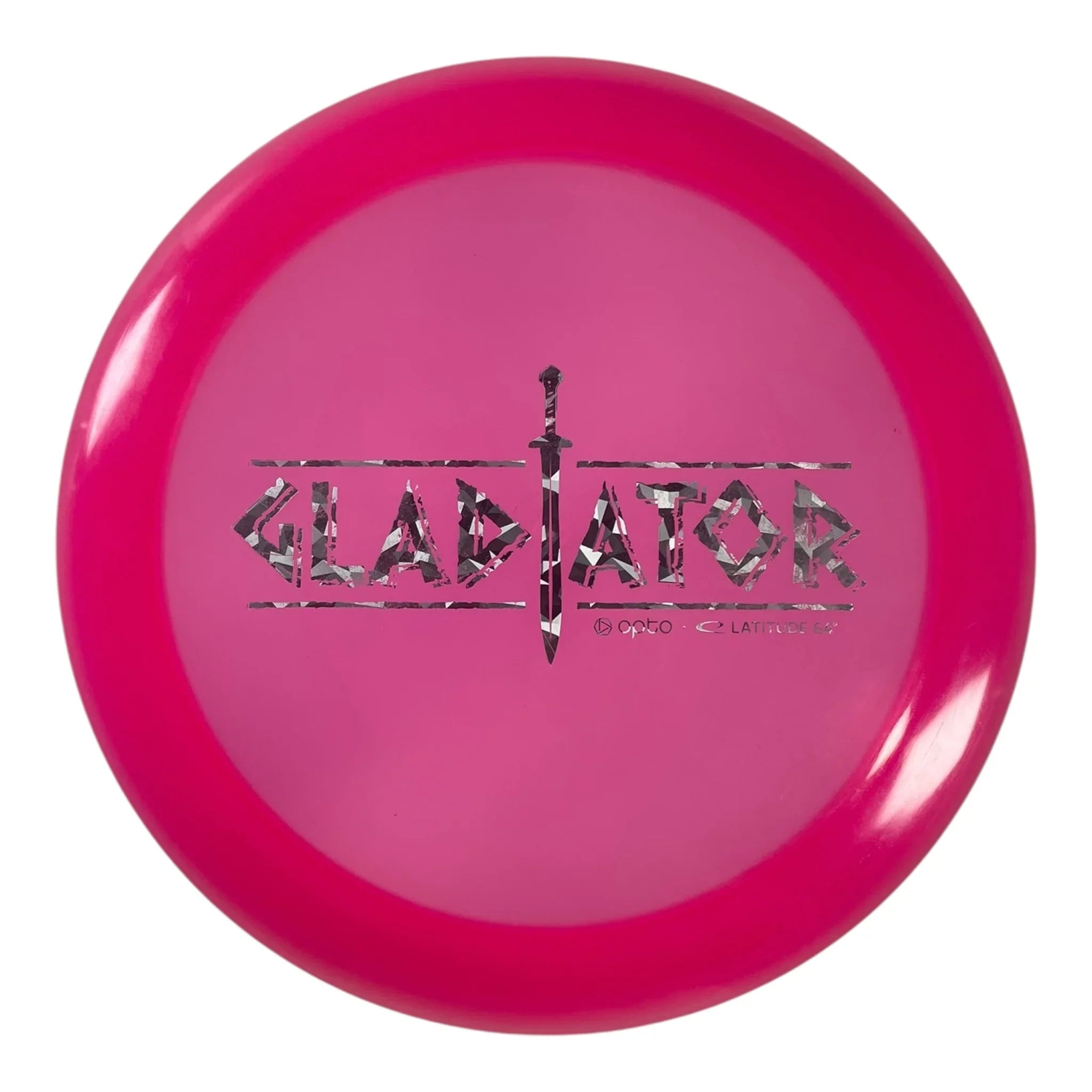 Latitude 64 Gladiator | Opto | Pink/Silver 173g (OOP) Disc Golf