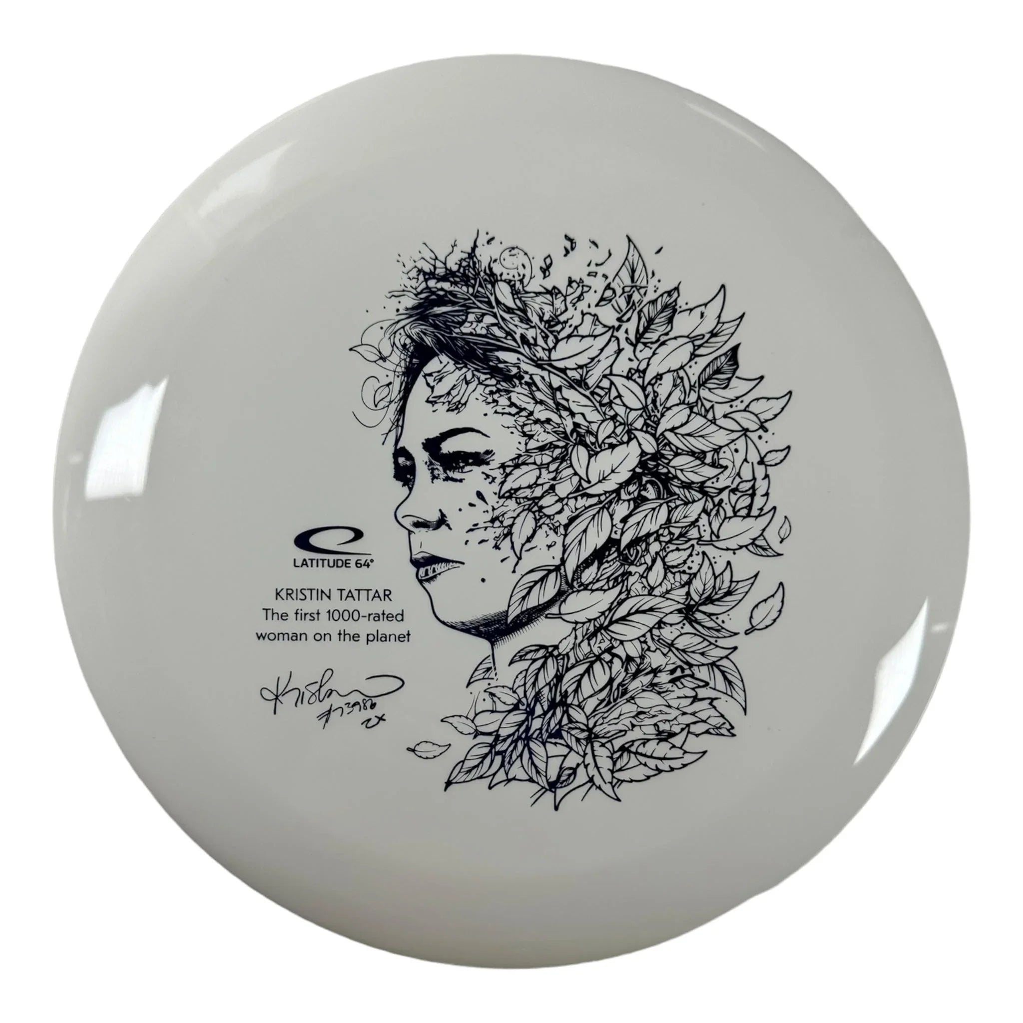 Latitude 64 Grace | Royal Grand | White/Blue 173 - 175g (Kristin Tattar) Disc Golf