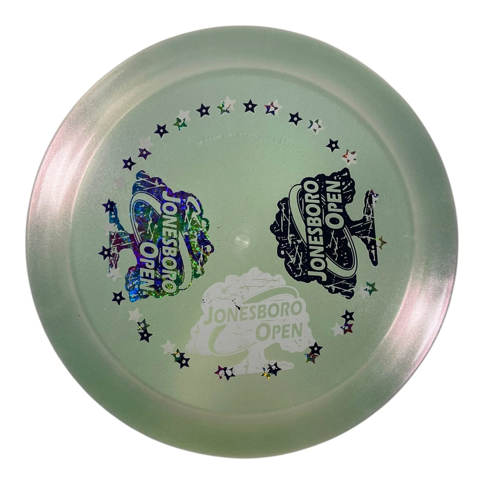 Latitude 64 Havoc | Opto-X Chameleon | White/Party Time 173g (Jonesboro Open Triple Stamp) Disc Golf