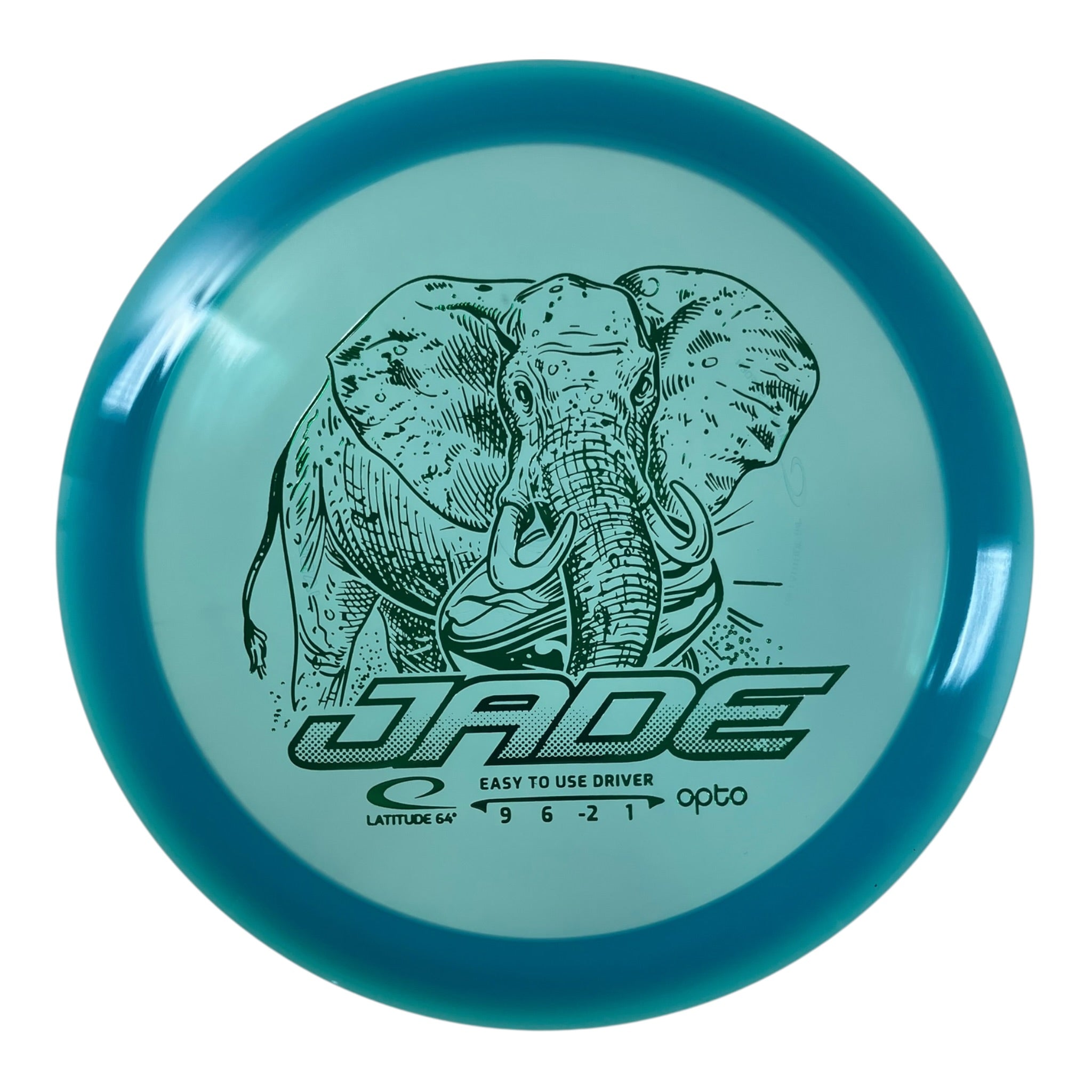 Latitude 64 Jade | Opto | Blue/Green 158g Disc Golf