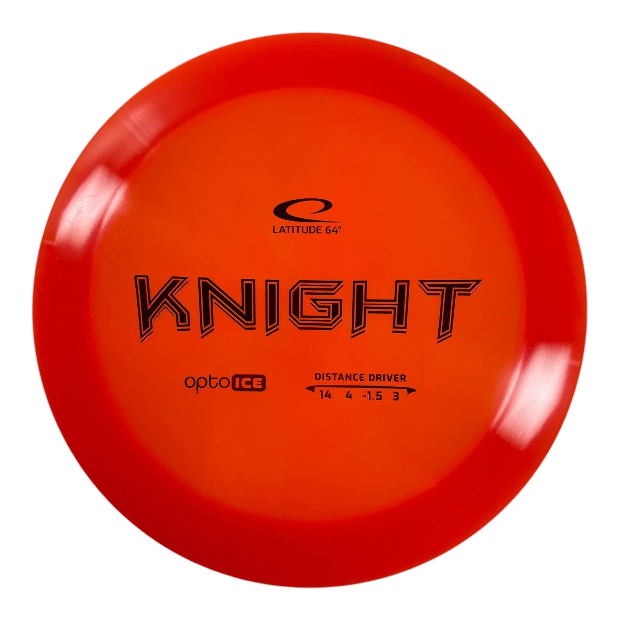 Latitude 64 Knight | Opto - Ice | Orange/Pink 173 - 174g Disc Golf