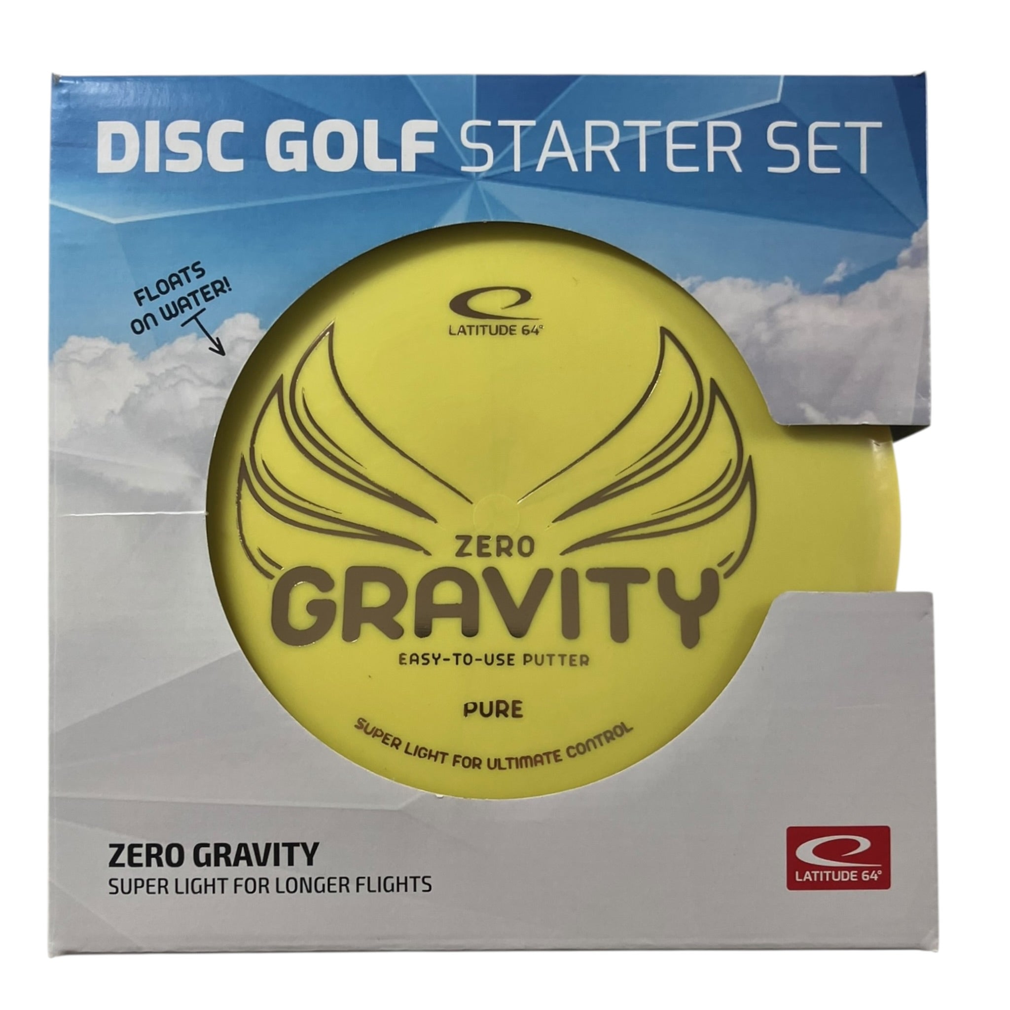 Latitude 64 Latitude 64 Zero Gravity Starter Set 3-Disc Classic Disc Golf Starter Set Disc Golf