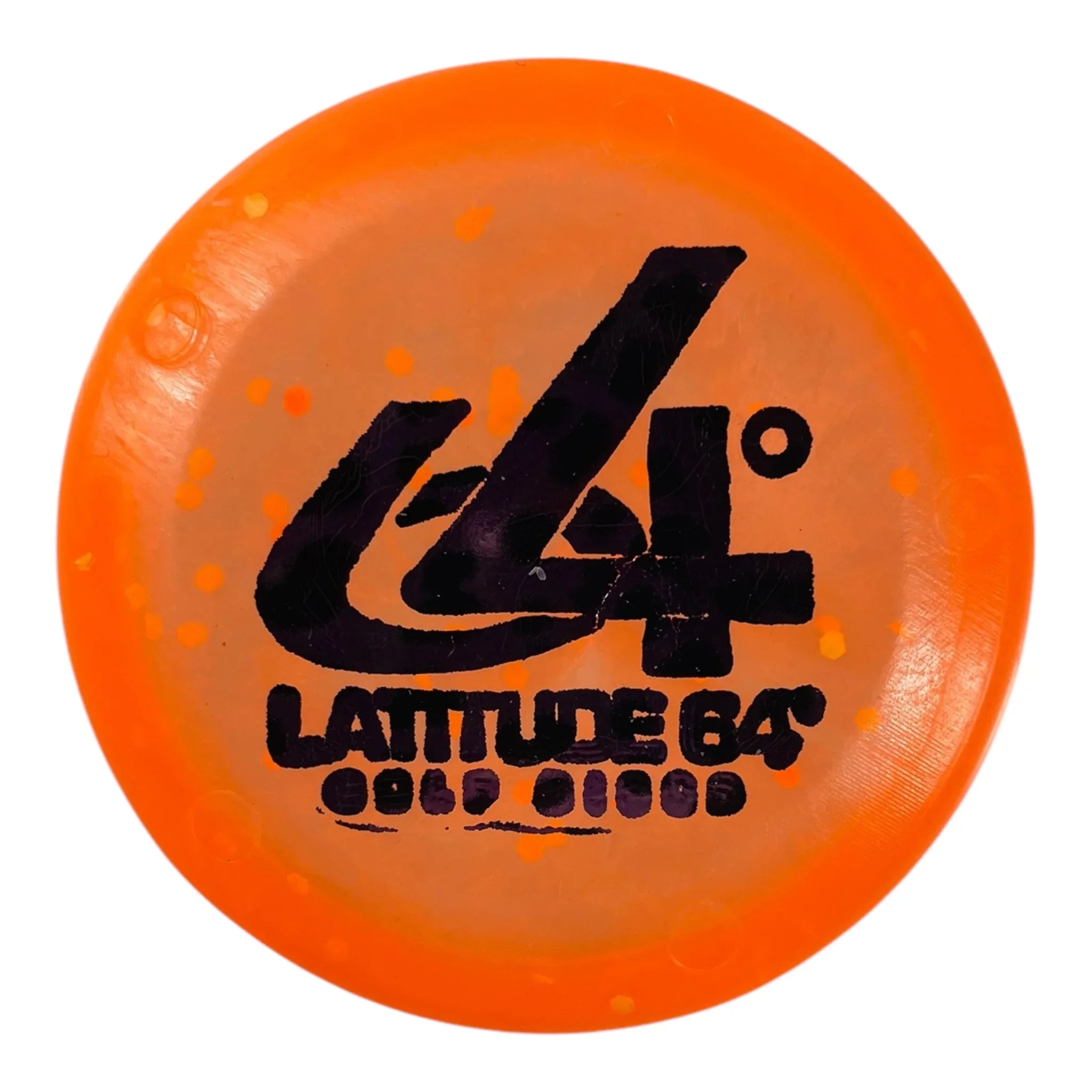 Latitude 64 Latitude 64 Zing Pico Mini Marker Disc Can Topper | Orange Confetti Disc Golf