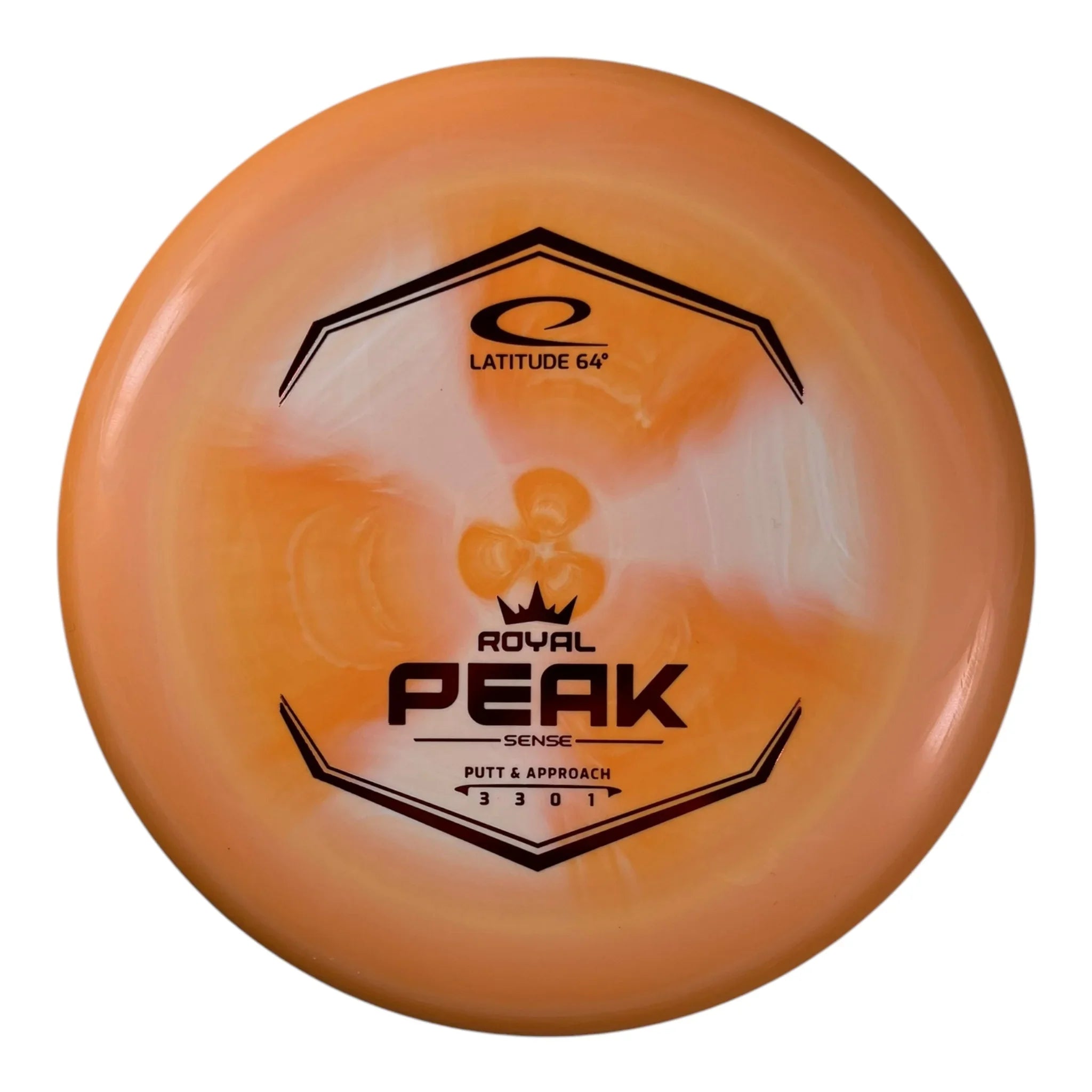 Latitude 64 Peak | Royal Sense | Orange/Red 174g Disc Golf