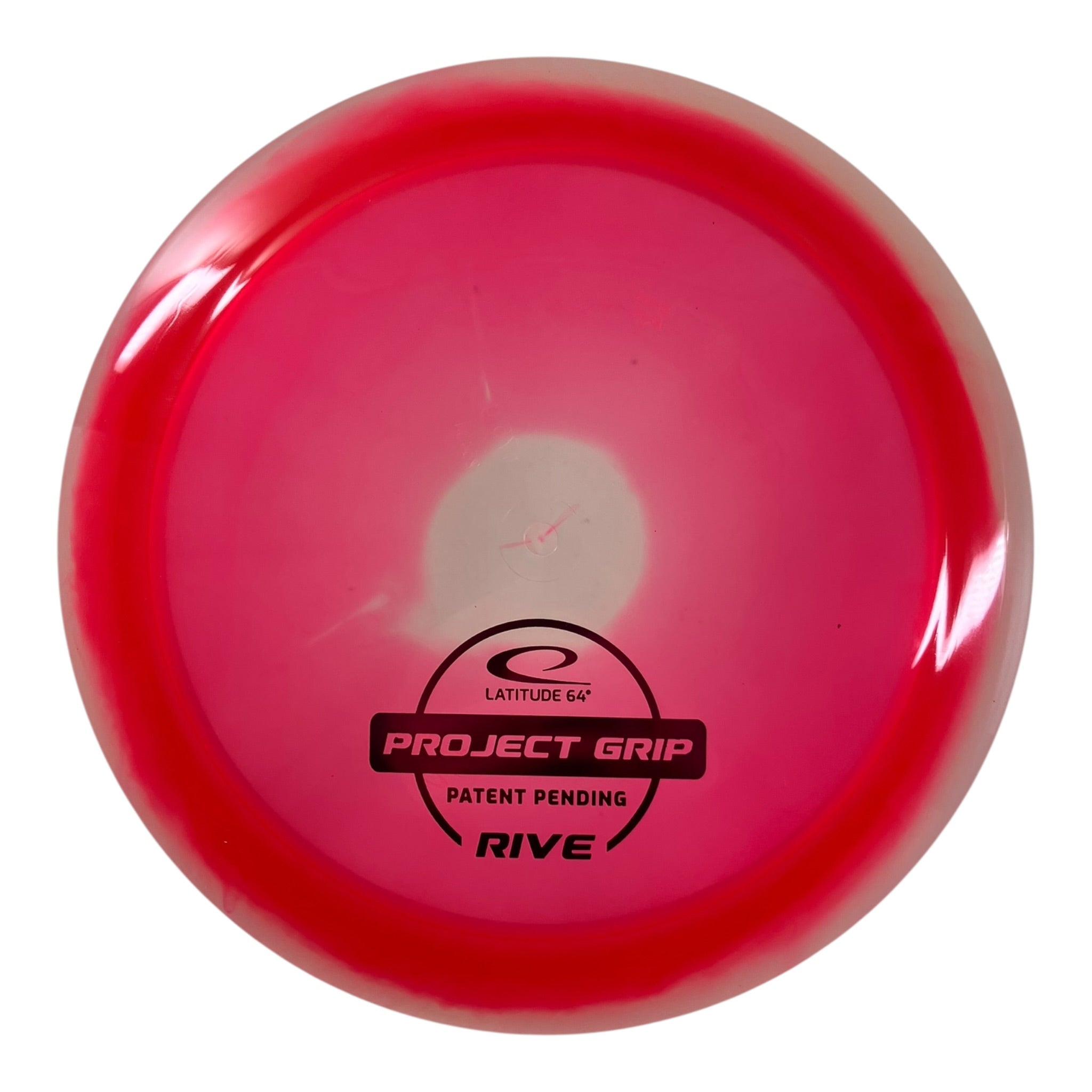 Latitude 64 Rive | Project Grip | Red/Red 175g (Patent Pending) Disc Golf