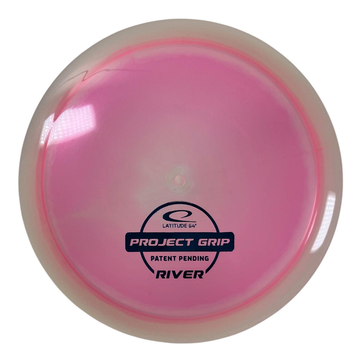 Latitude 64 River | Project Grip | Pink/Blue 176g (Patent Pending) Disc Golf