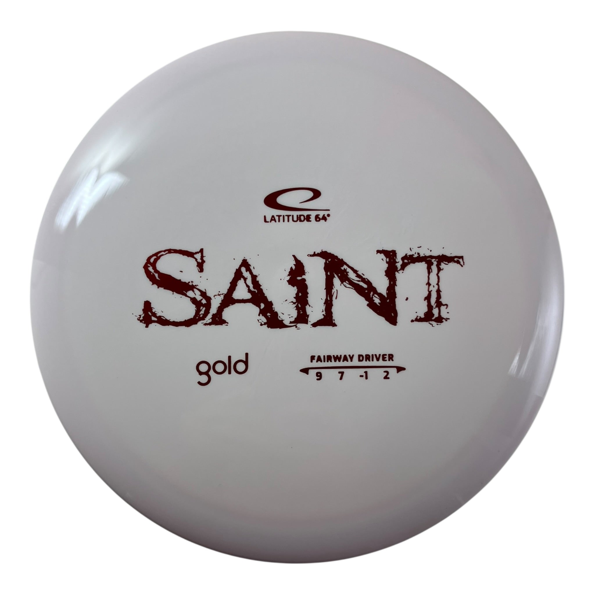 Latitude 64 Saint | Gold | White/Red 173g Disc Golf