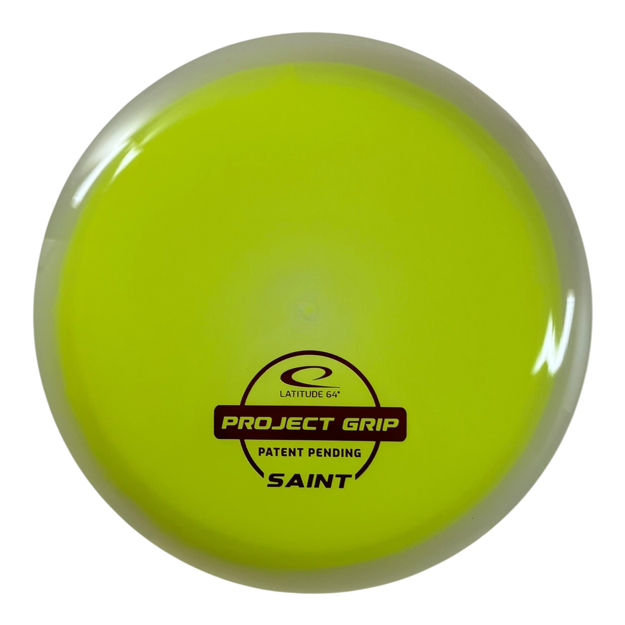 Latitude 64 Saint | Project Grip | Yellow/Red 176g (Patent Pending) Disc Golf