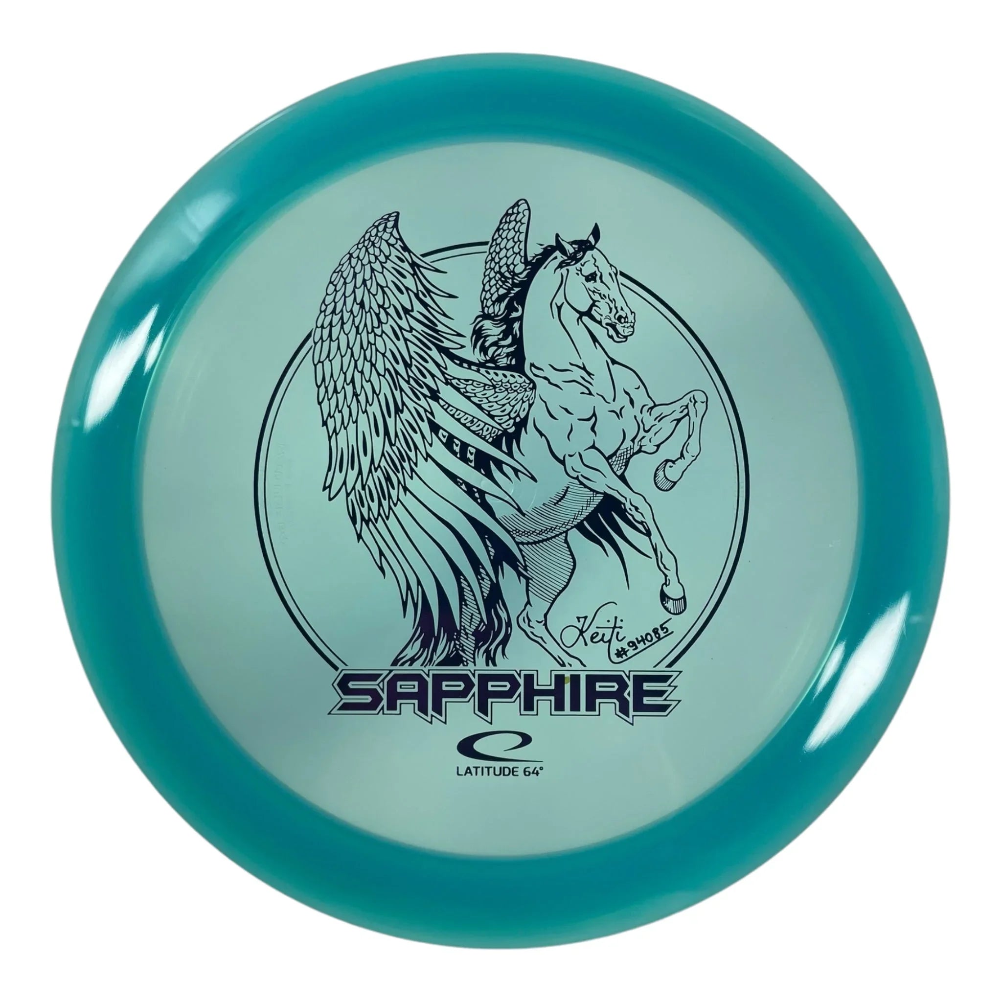Latitude 64 Sapphire | Opto | Blue/Purple 163g (Keiti Tatti) Disc Golf