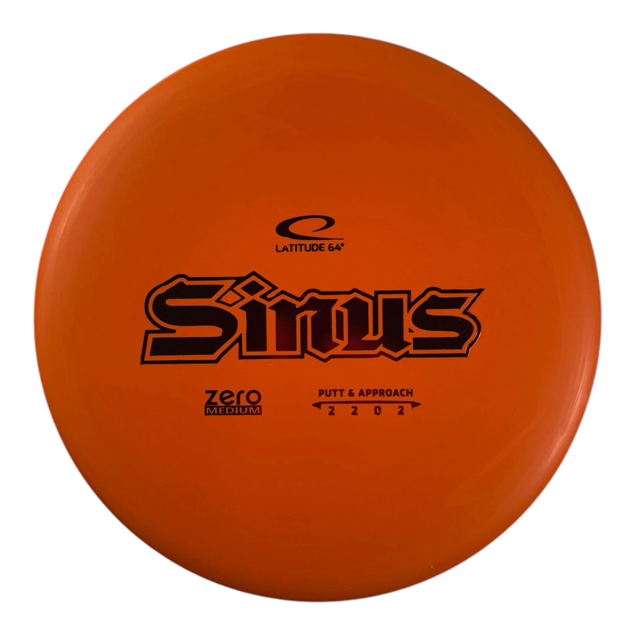 Latitude 64 Sinus | Zero Medium | Orange/Red 173g Disc Golf