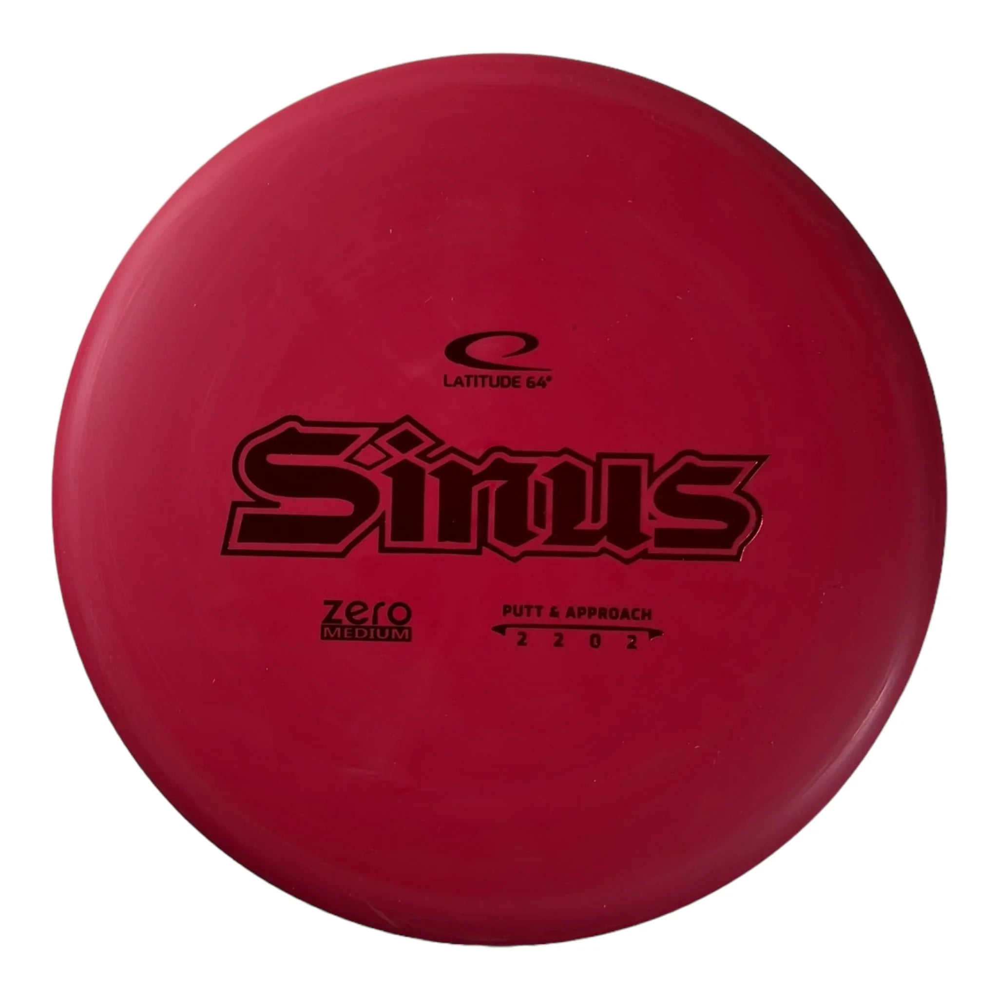 Latitude 64 Sinus | Zero Medium | Red/Red 173g Disc Golf