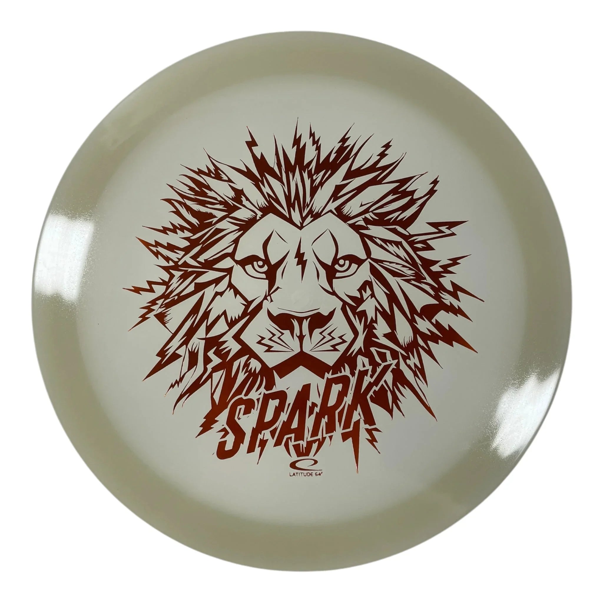 Latitude 64 Spark | Opto Moonshine | Glow/Orange 173g (Lightning Mane) Disc Golf